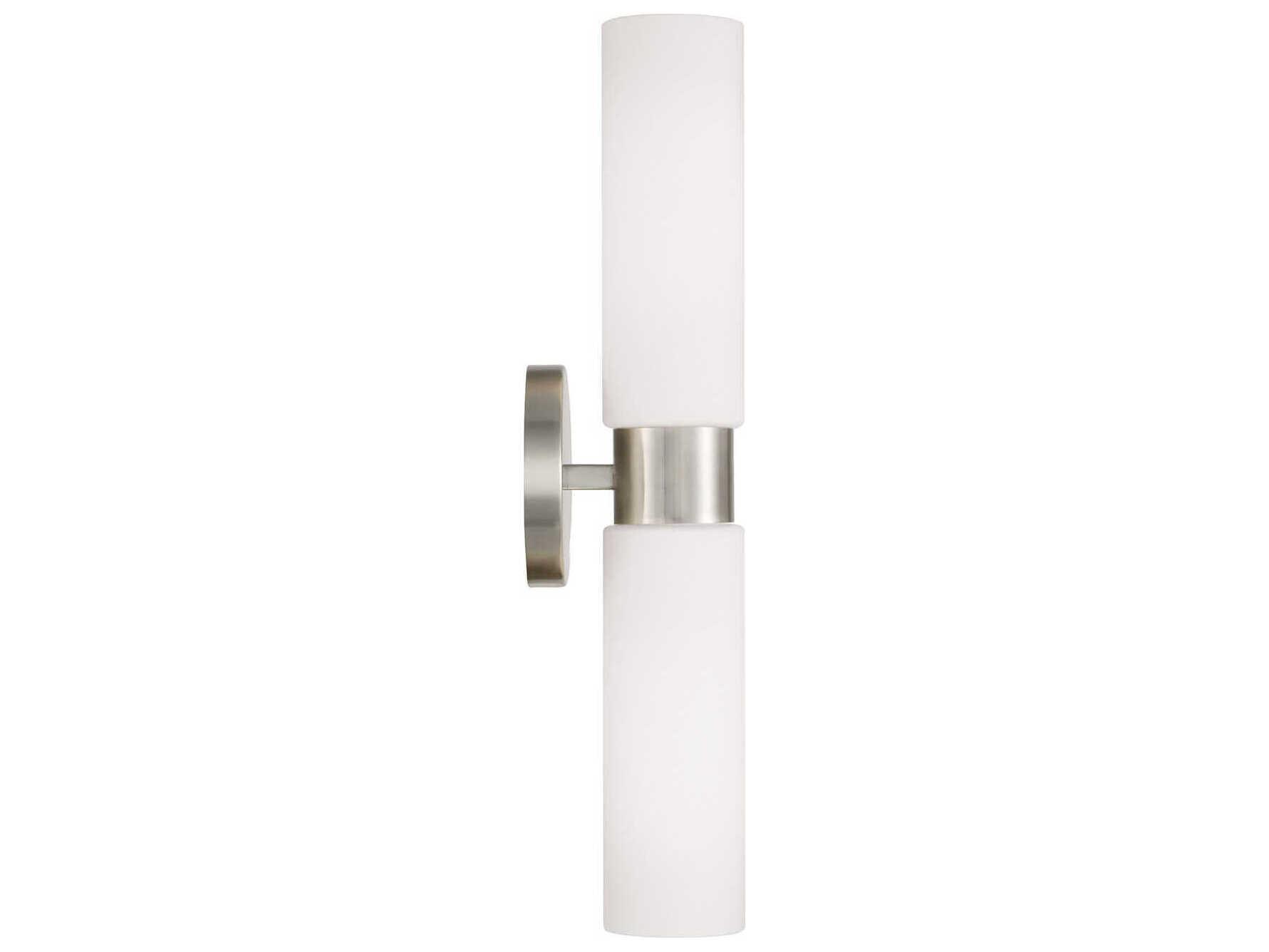 Capital Lighting Theo 2-Light Brushed Nickel Wall Sconce