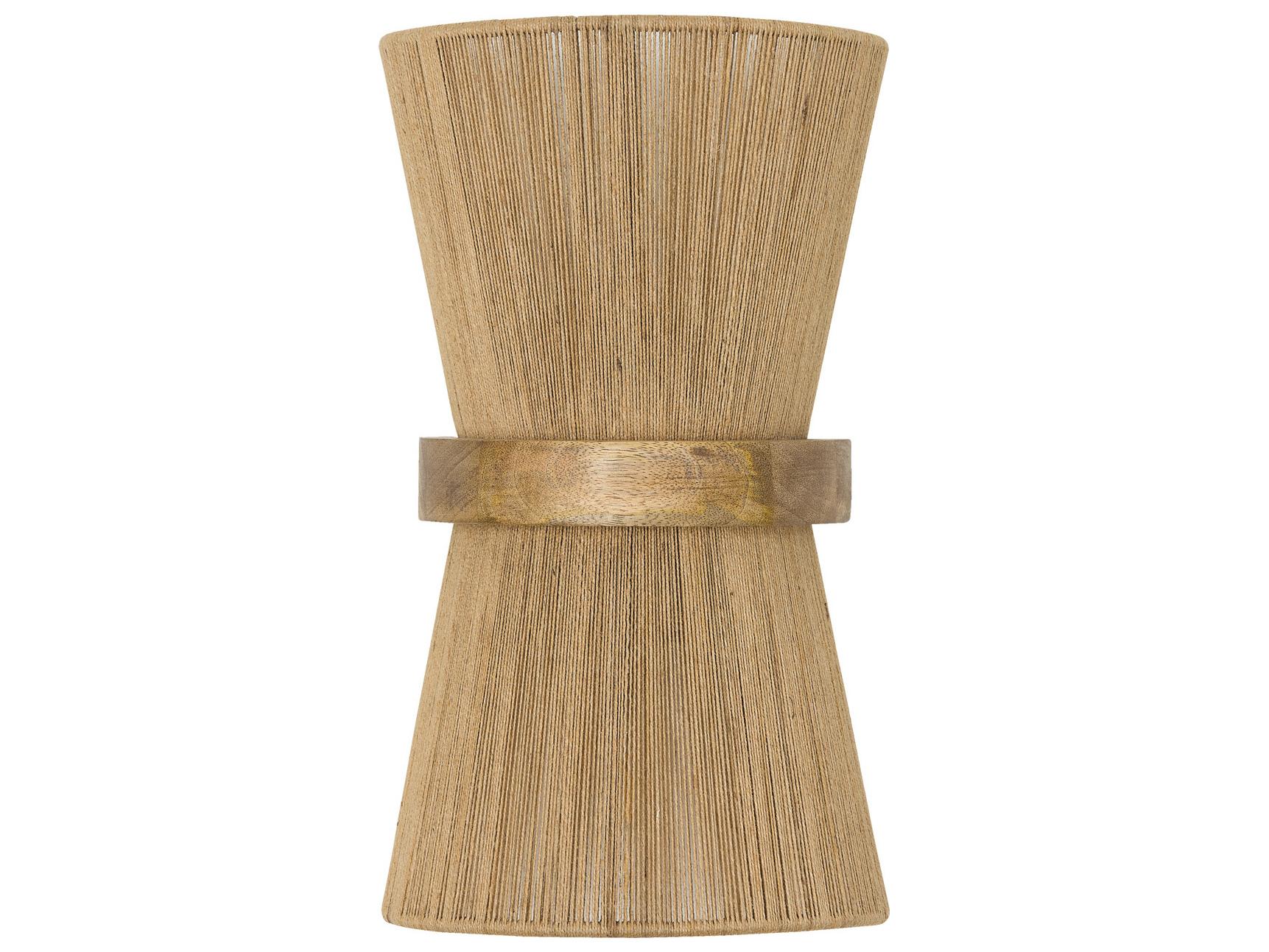 Capital Lighting Maya 2-Light Matte Brass Brown Wall Sconce