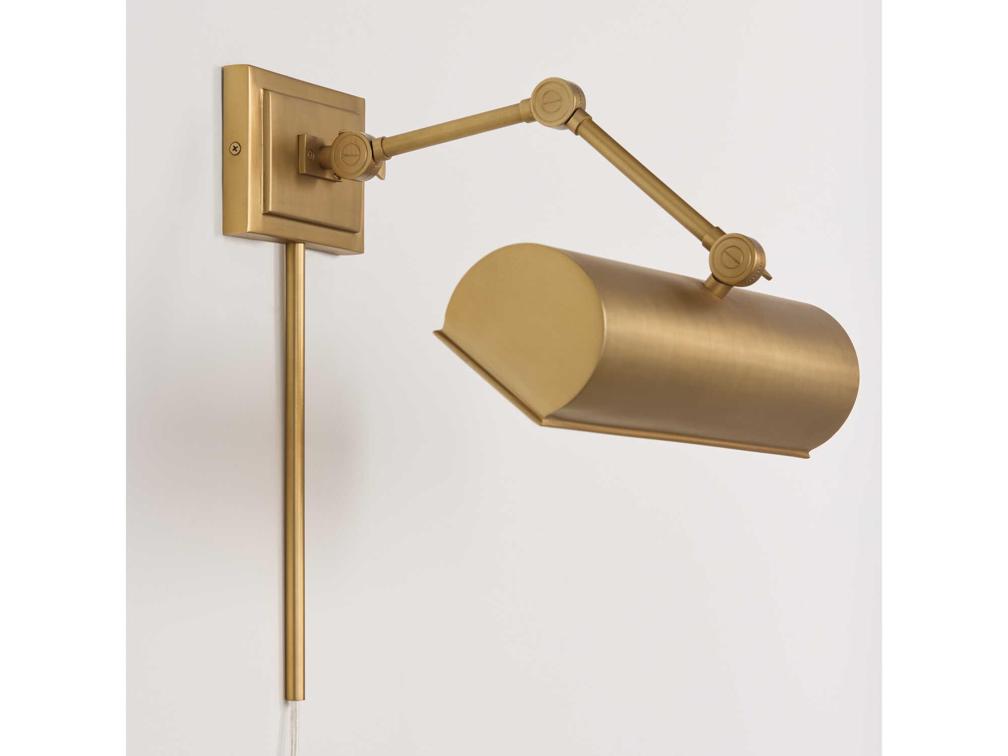 Capital Lighting Alastair 1-Light Aged Brass Picture Light