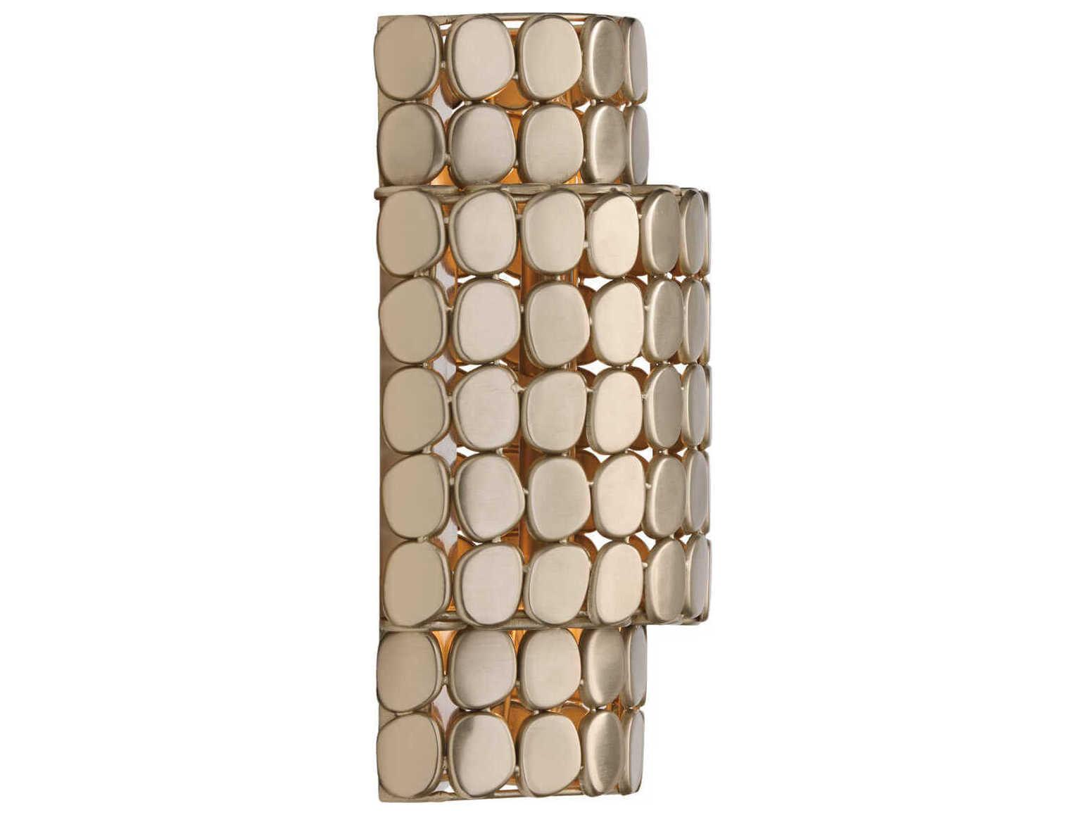 Capital Lighting Eliana 2-Light Champagne Brass Wall Sconce