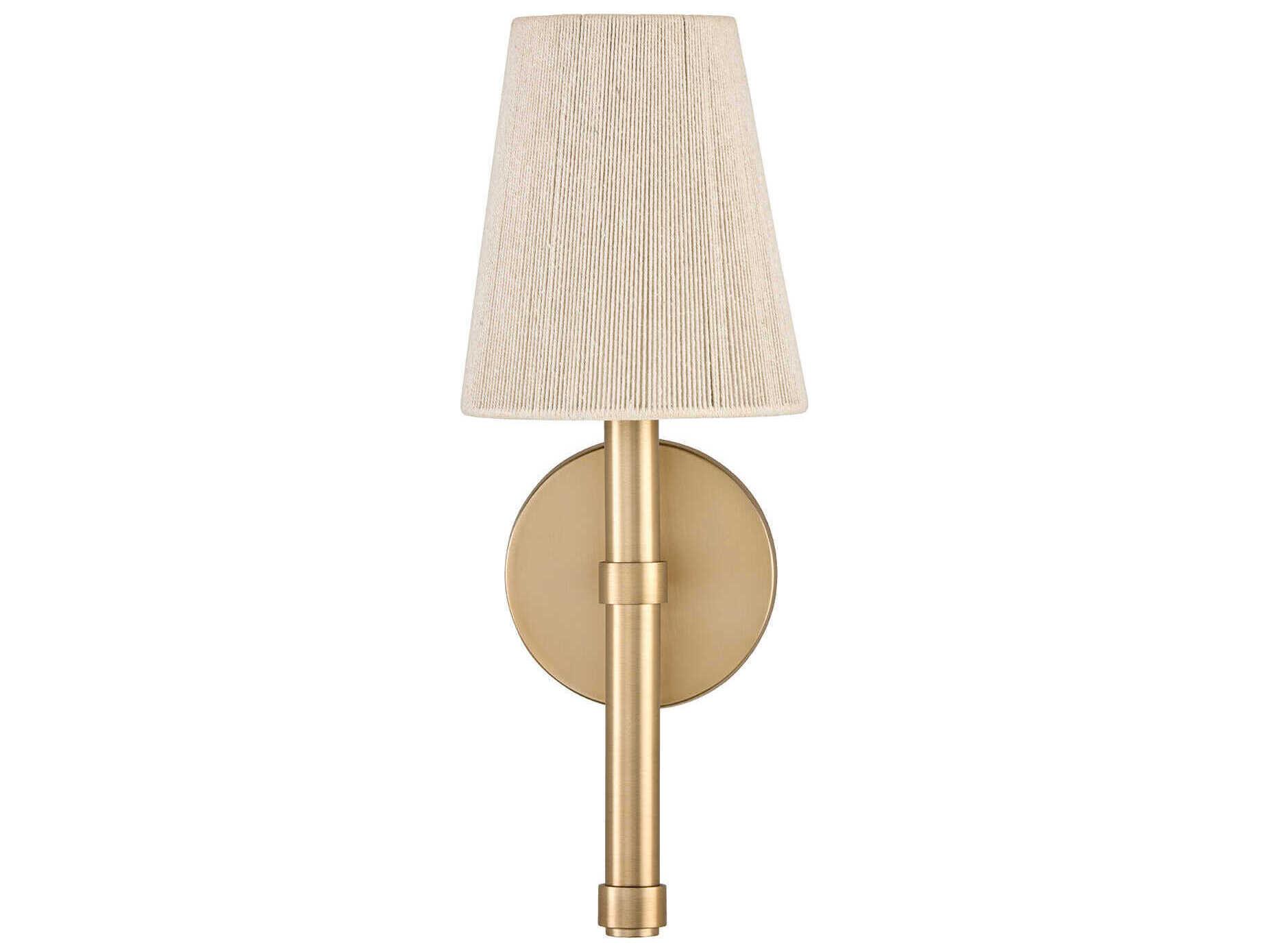 Capital Lighting Mira 1-Light Matte Brass Wall Sconce