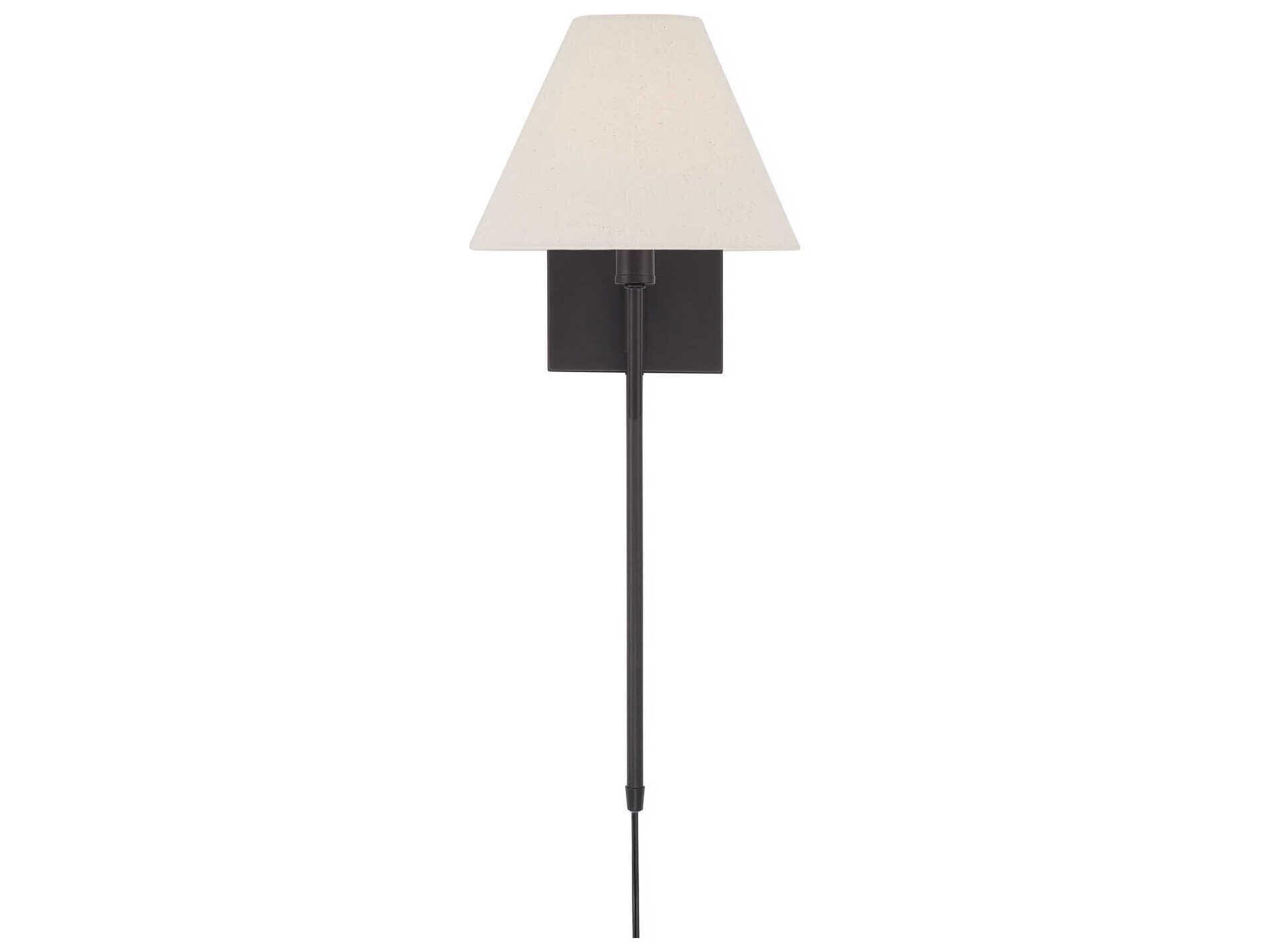 Capital Lighting Chadwick 1-Light Espresso Black Wall Sconce
