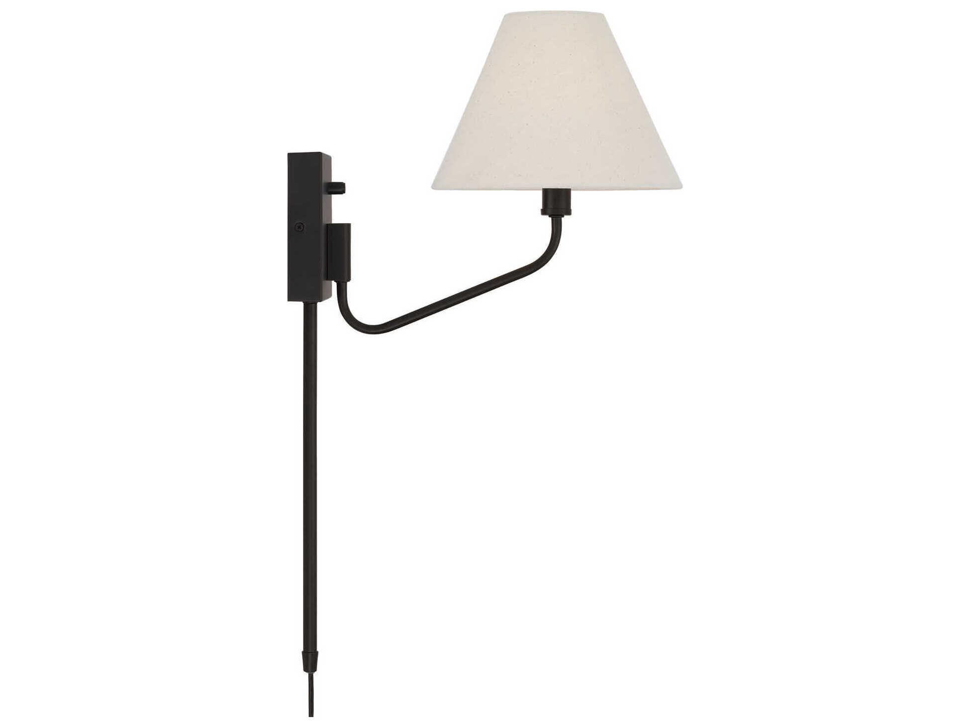 Capital Lighting Chadwick 1-Light Espresso Black Wall Sconce