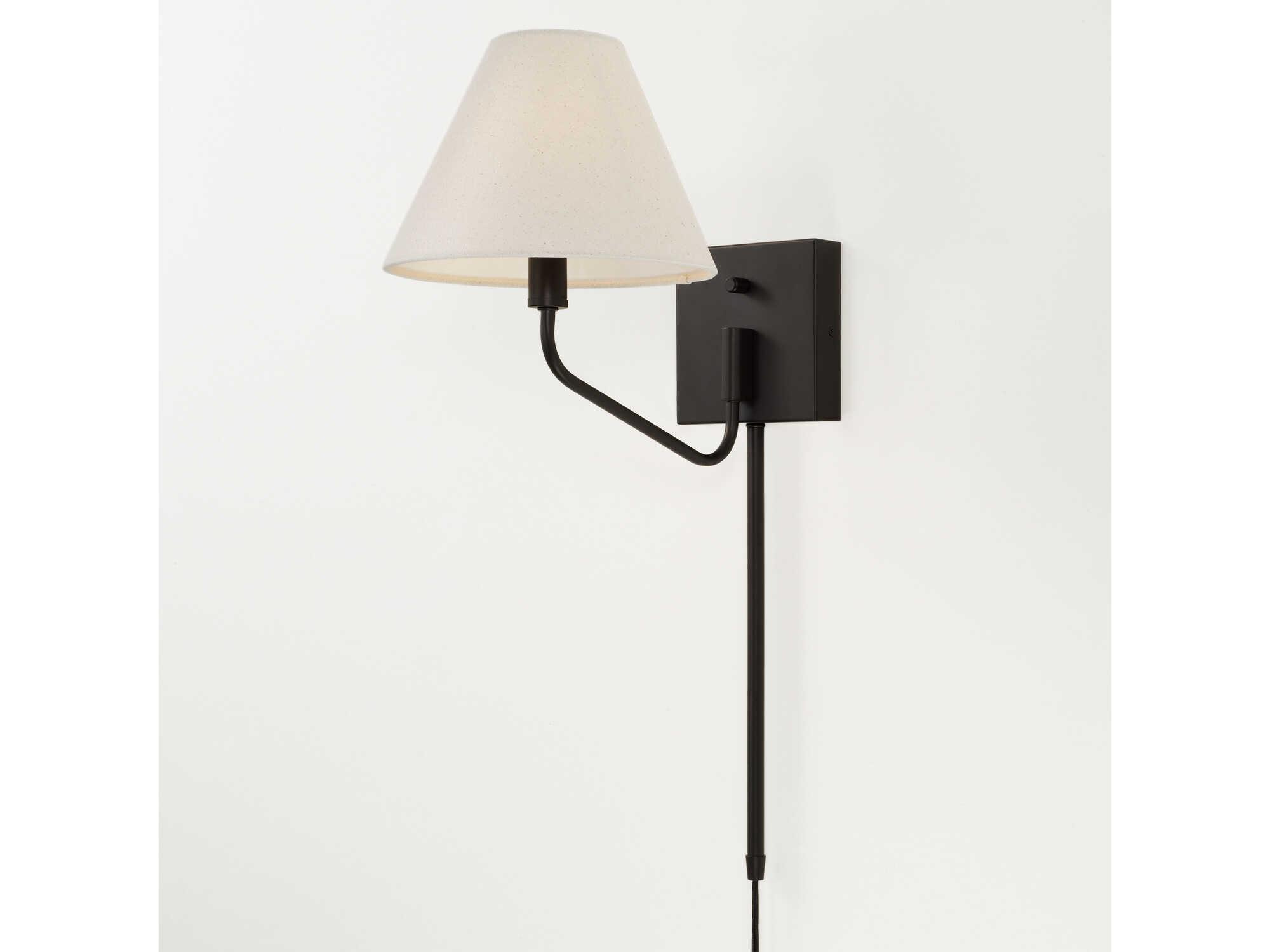 Capital Lighting Chadwick 1-Light Espresso Black Wall Sconce