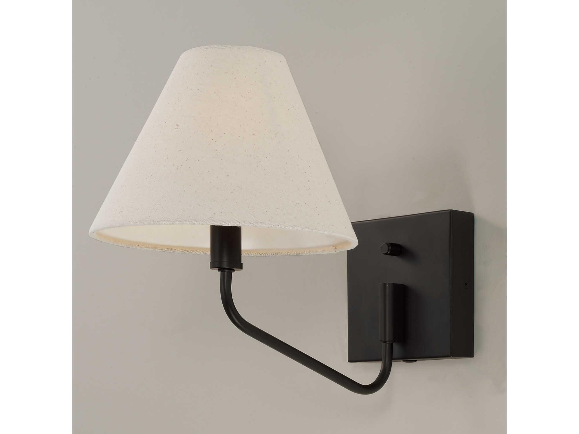 Capital Lighting Chadwick 1-Light Espresso Black Wall Sconce