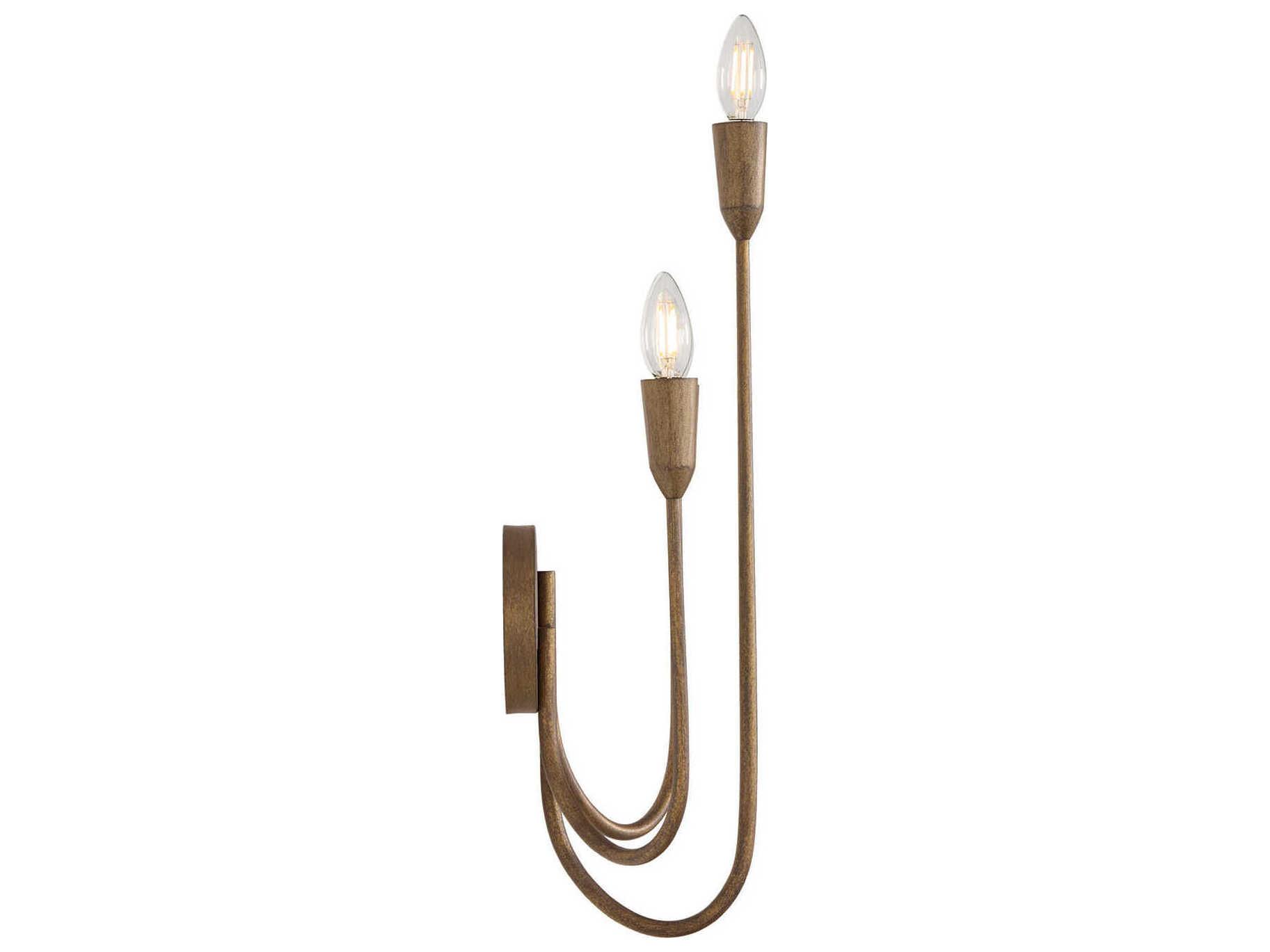 Capital Lighting Marley 3-Light Mystic Bronze Wall Sconce