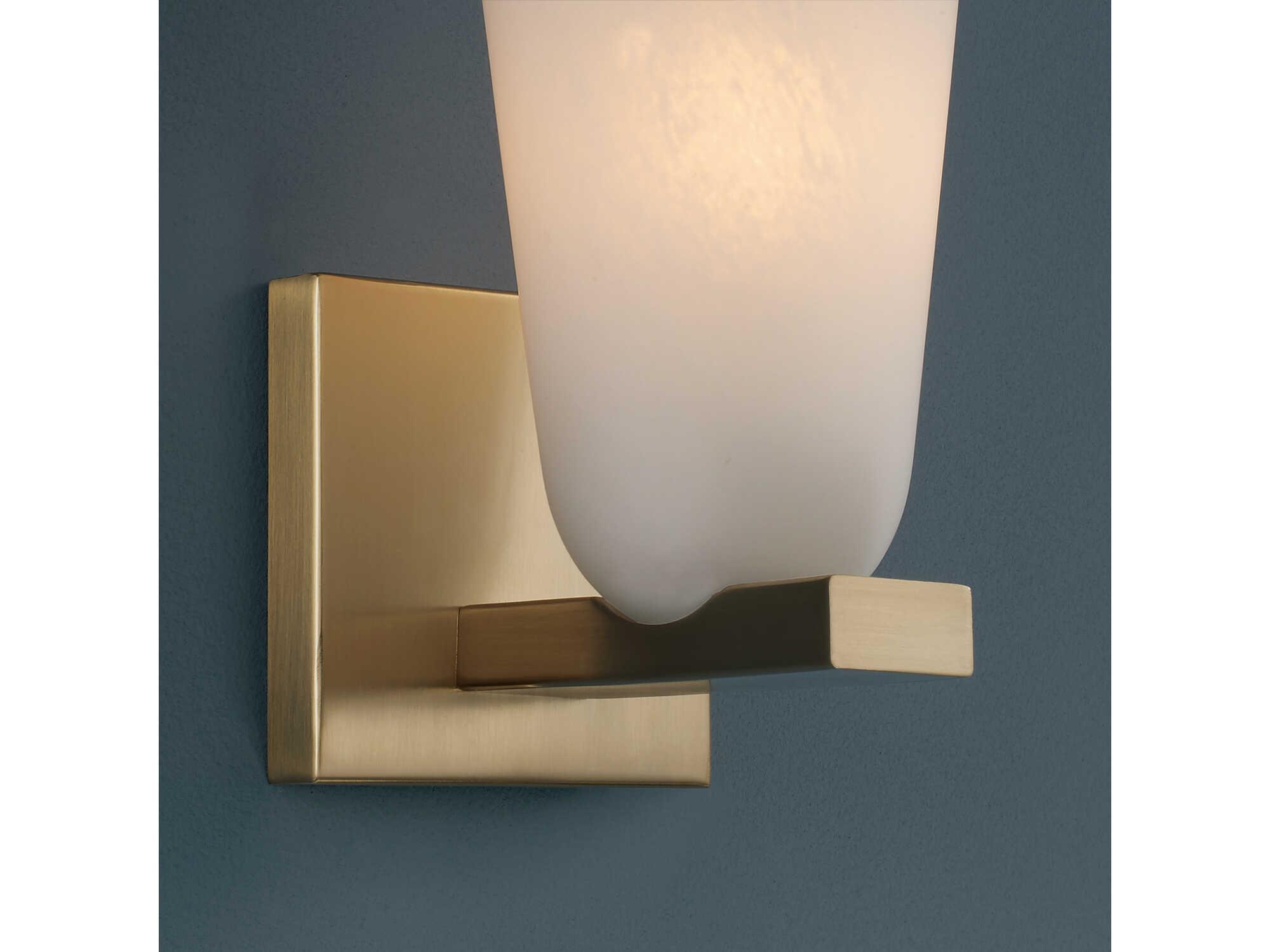 Capital Lighting Romy 1-Light Matte Brass Wall Sconce