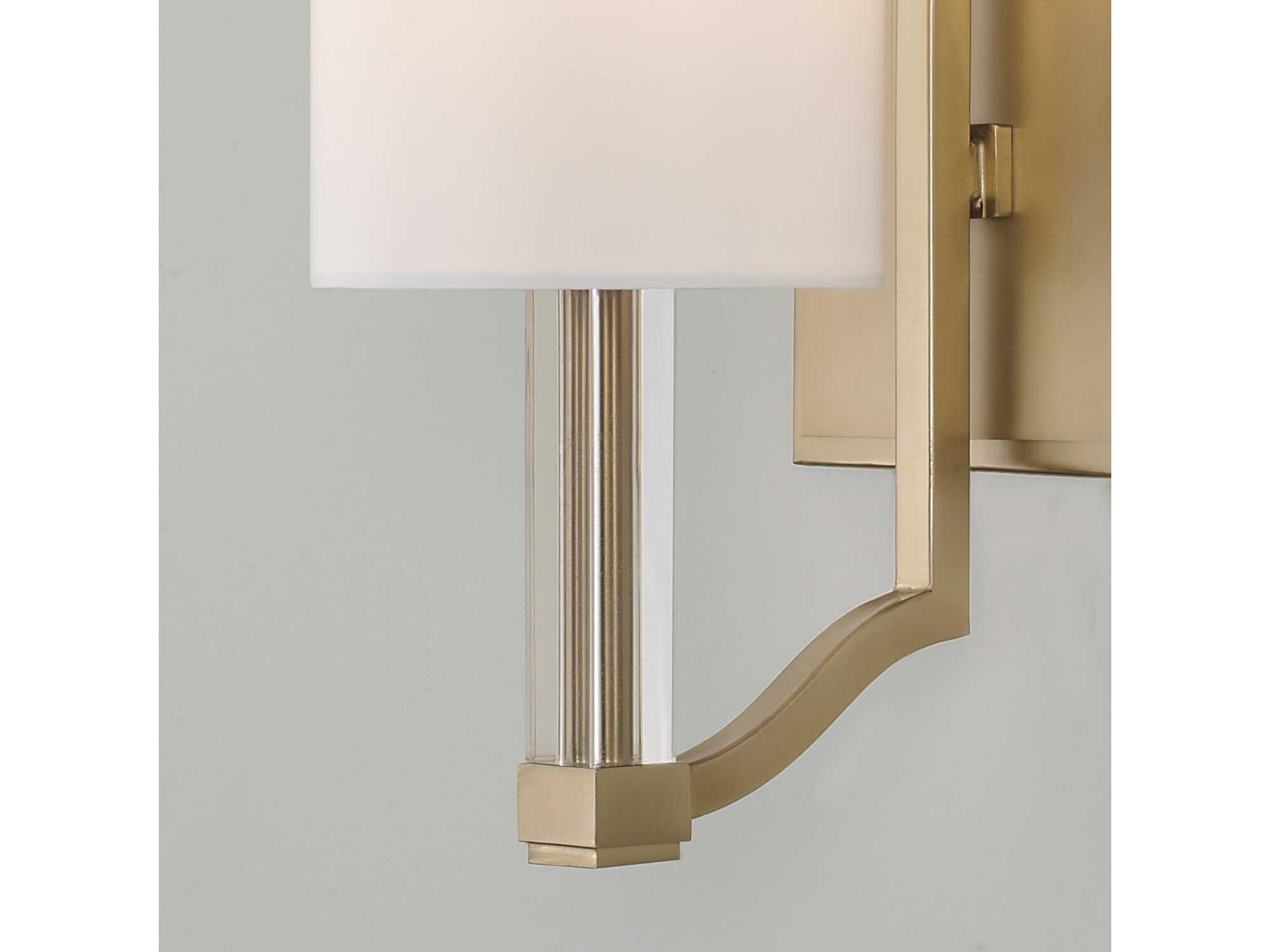 Capital Lighting Ingrid 1-Light Matte Brass Wall Sconce