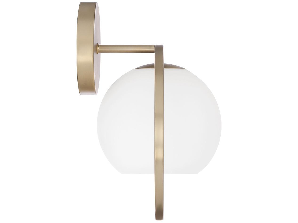 Capital Lighting Zeek 1-Light Matte Brass Wall Sconce