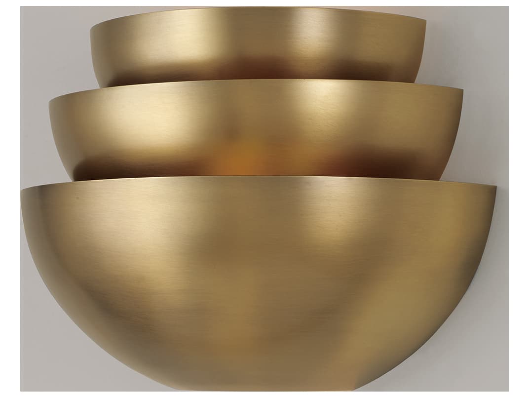 Capital Lighting Gia 2-light Aged Brass Wall Sconce