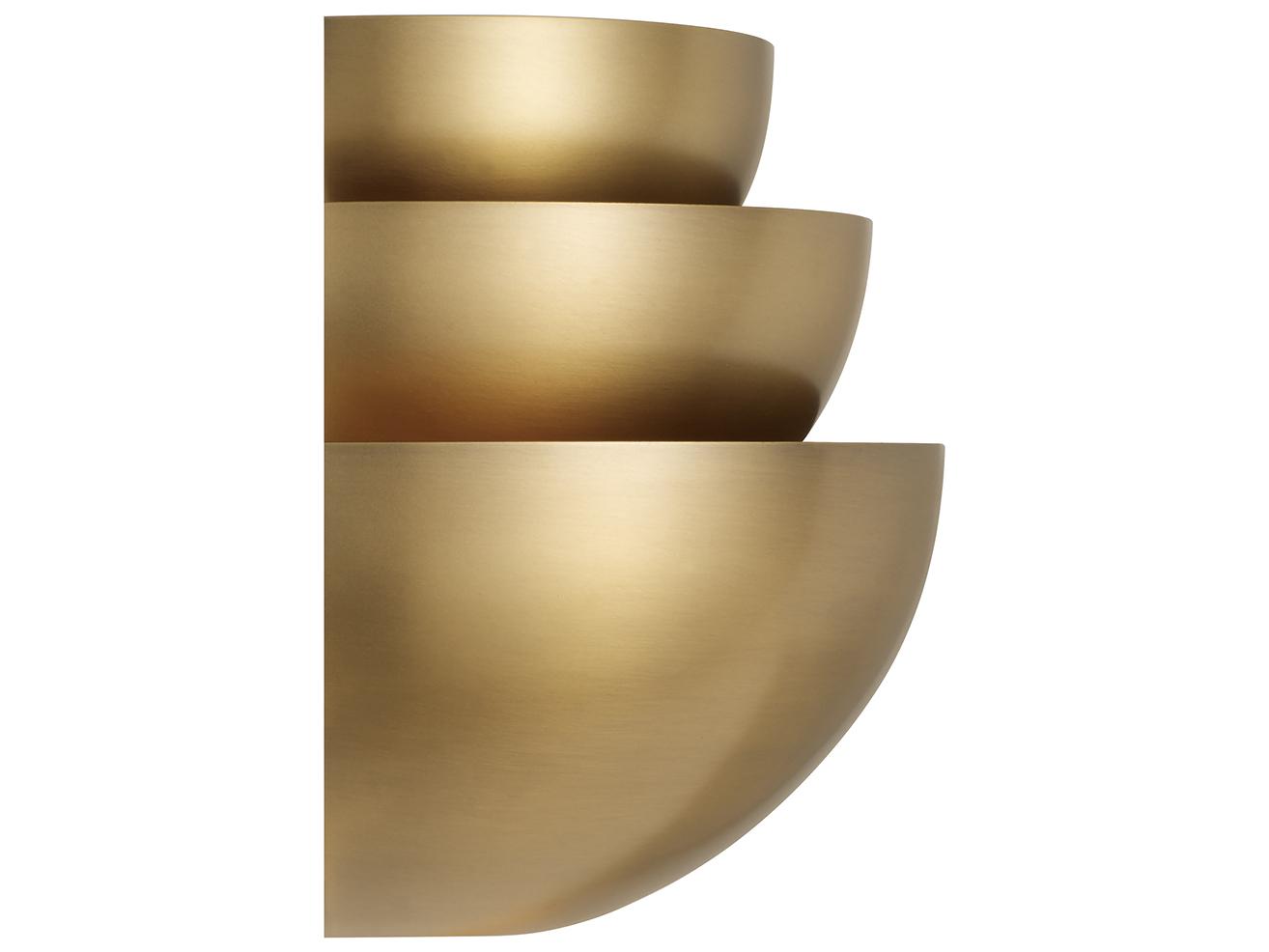 Capital Lighting Gia 2-light Aged Brass Wall Sconce