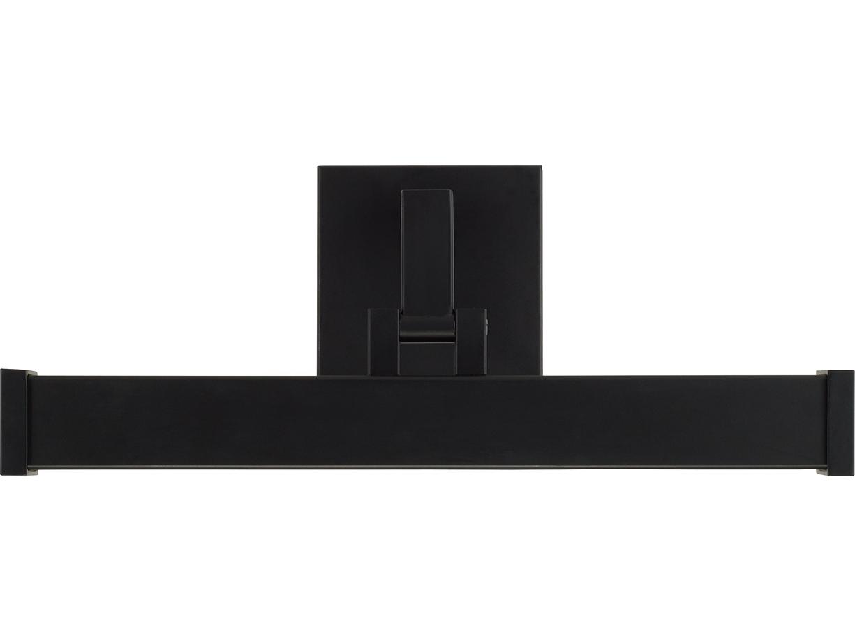 Capital Lighting Cortland 1-light Matte Black Picture Light