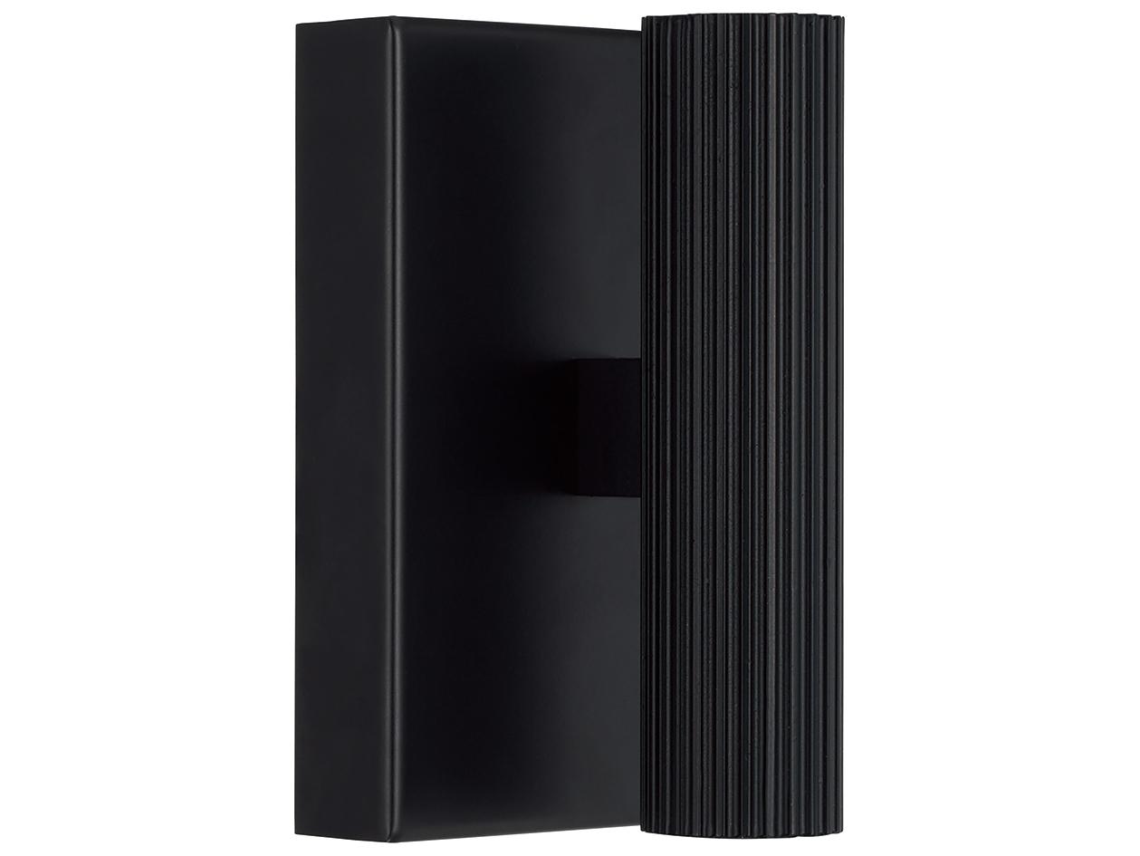 Capital Lighting Ian 2-light Matte Black Wall Sconce