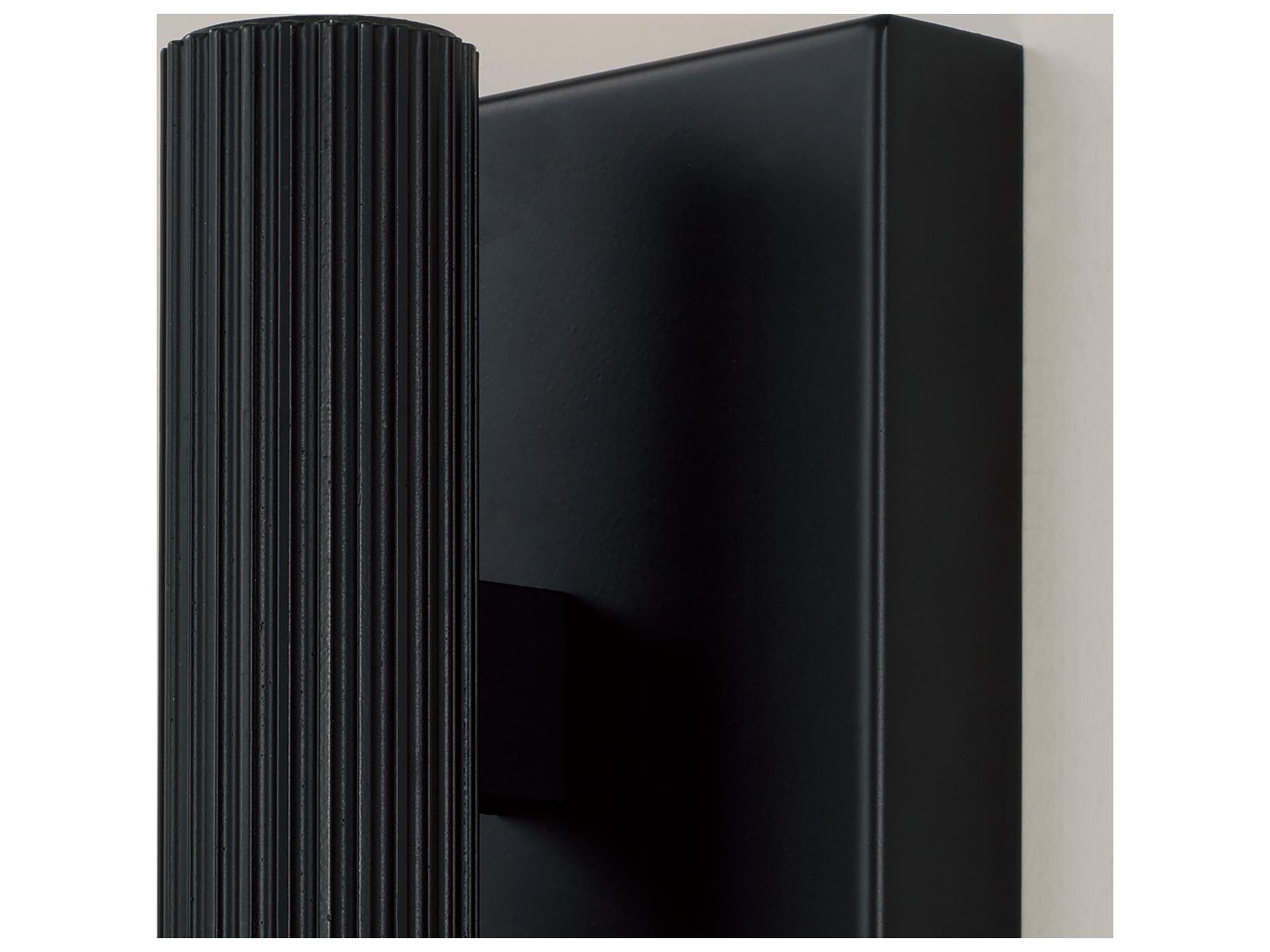 Capital Lighting Ian 2-light Matte Black Wall Sconce