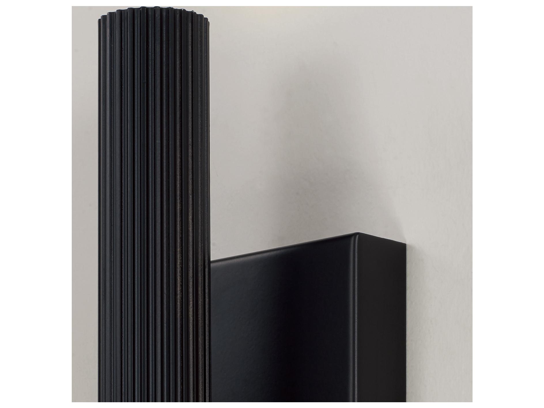 Capital Lighting Ian 2-light Matte Black Wall Sconce