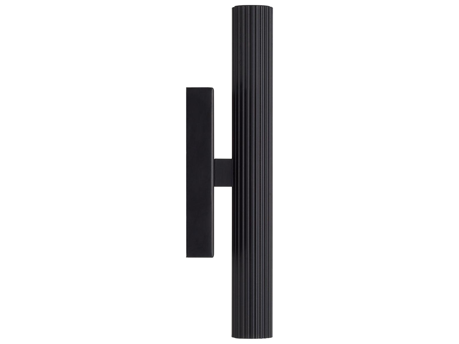 Capital Lighting Ian 2-light Matte Black Wall Sconce