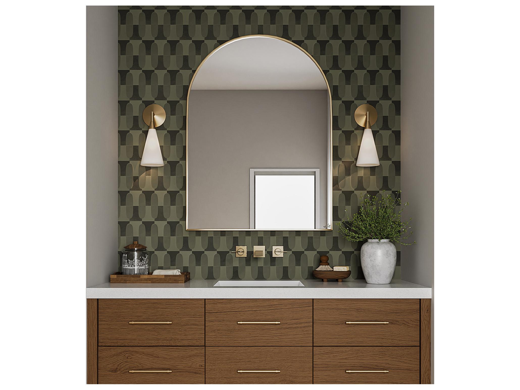Capital Lighting Gatsby 1-light Matte Brass Wall Sconce