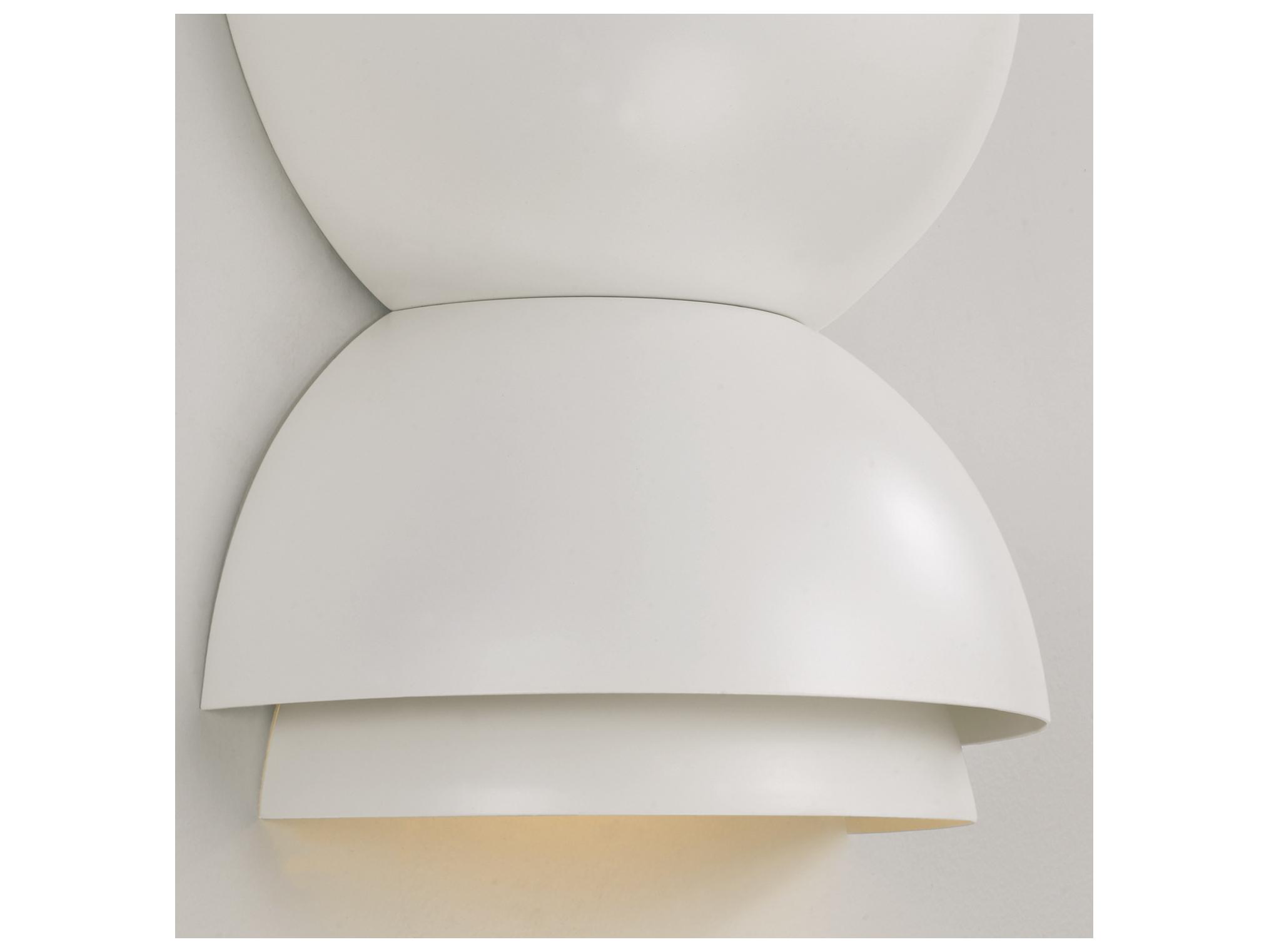 Capital Lighting Jensen 2-light Matte White Wall Sconce
