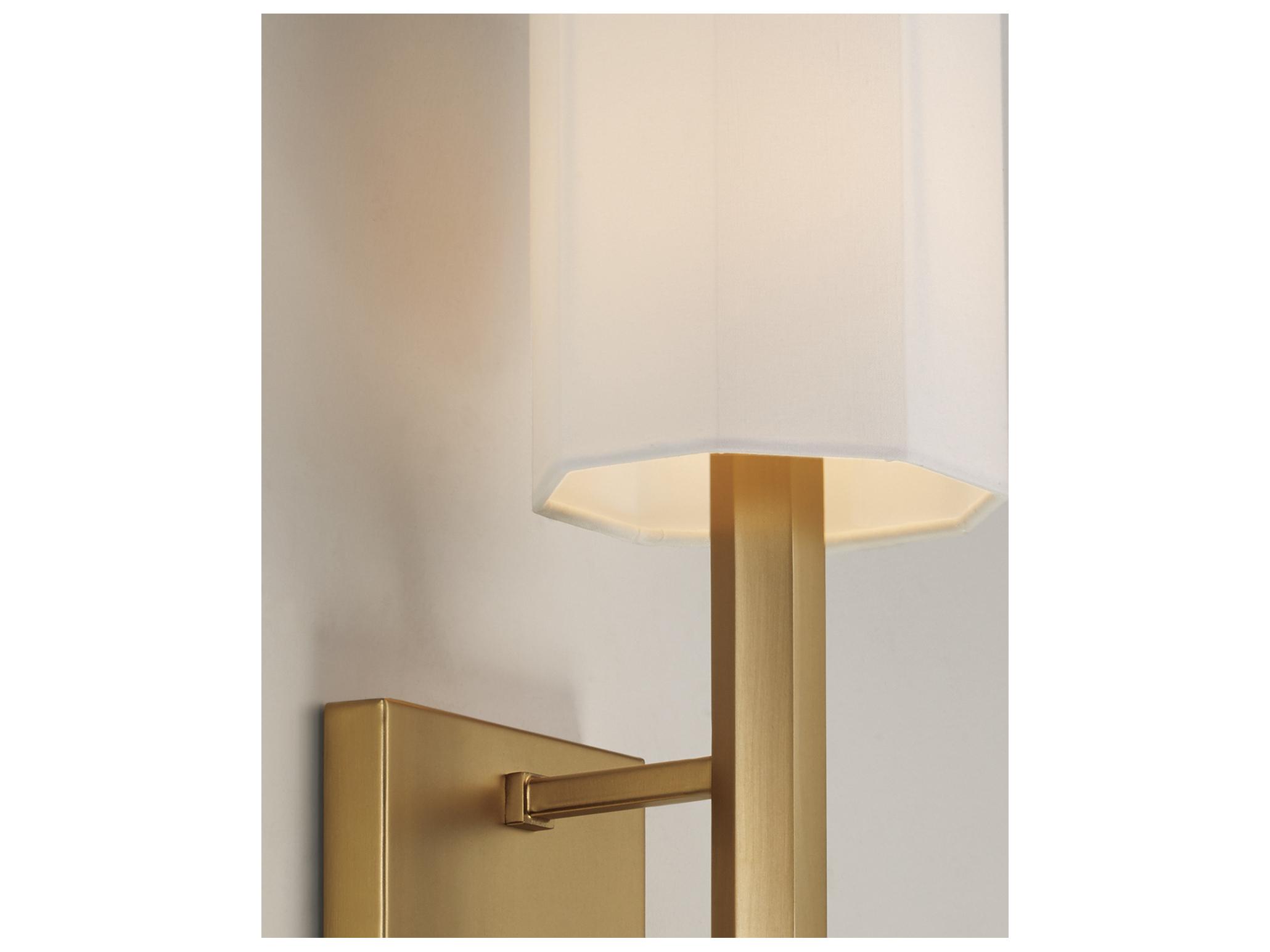 Capital Lighting Adrian 1-light Aged Brass Wall Sconce