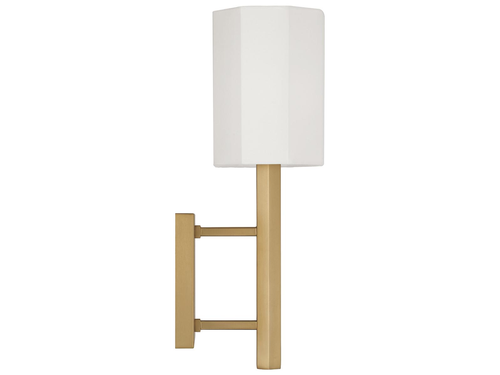 Capital Lighting Adrian 1-light Aged Brass Wall Sconce