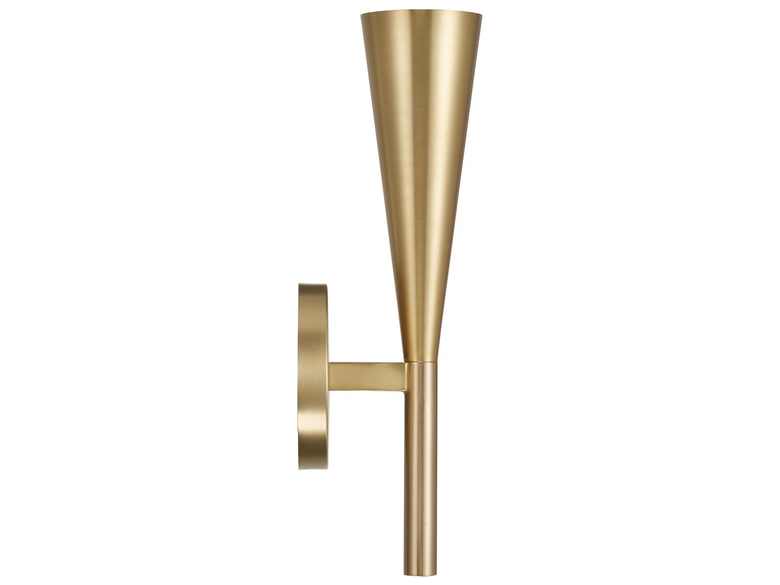 Capital Lighting Levi 1-light Matte Brass Wall Sconce