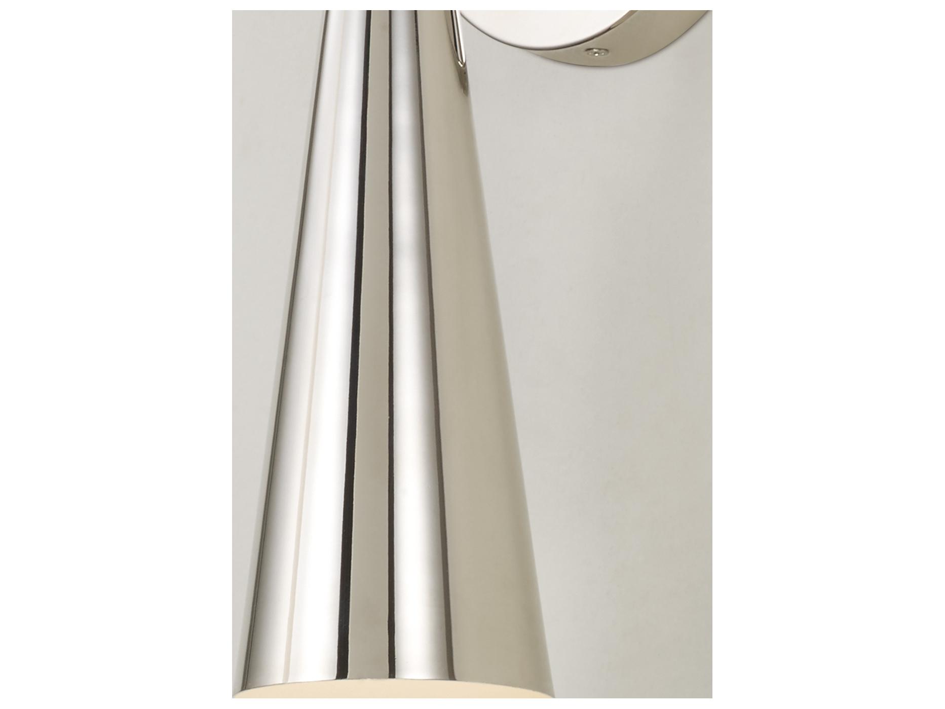 Capital Lighting Levi 1-light Polished Nickel Wall Sconce