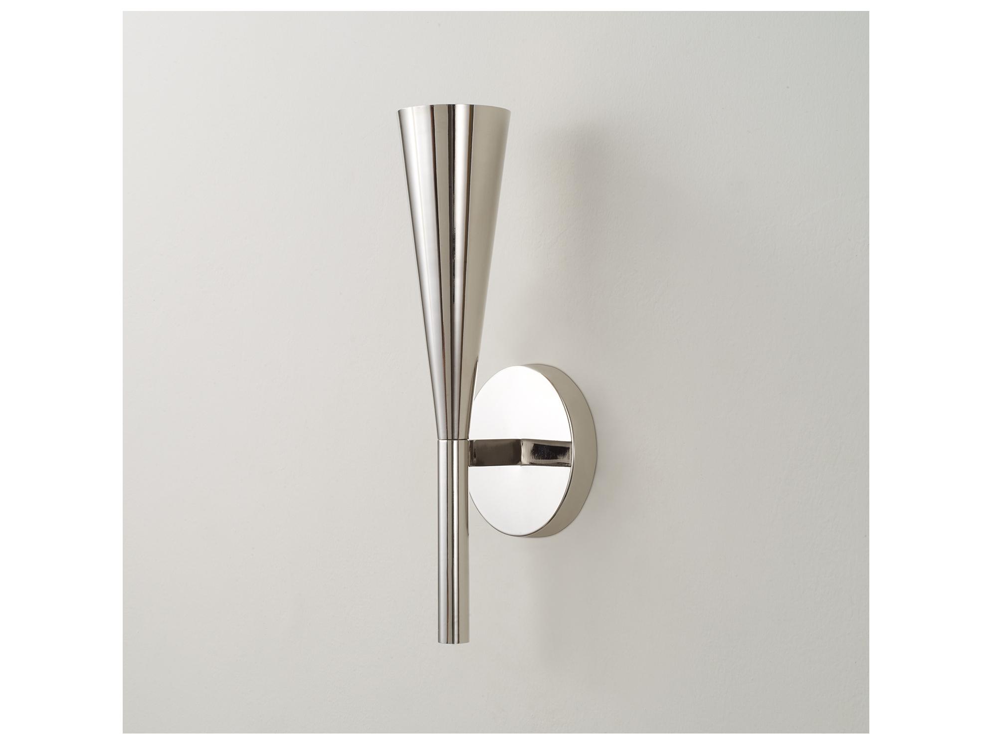 Capital Lighting Levi 1-light Polished Nickel Wall Sconce