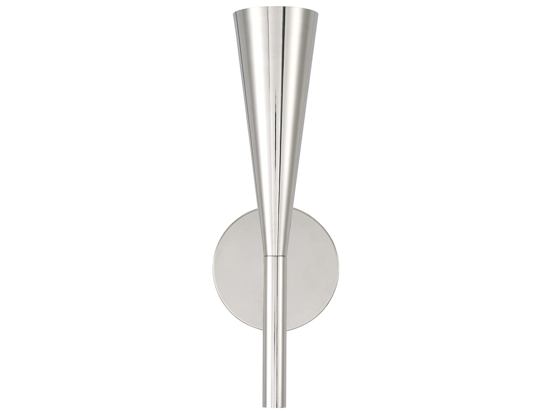 Capital Lighting Levi 1-light Polished Nickel Wall Sconce