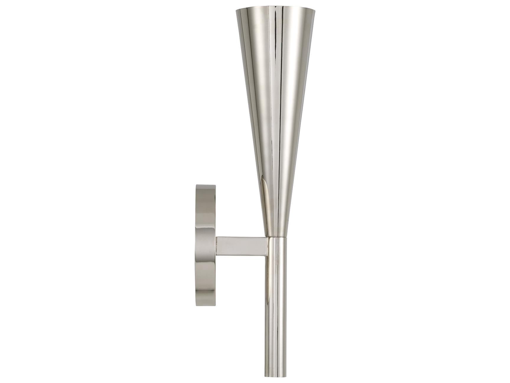 Capital Lighting Levi 1-light Polished Nickel Wall Sconce