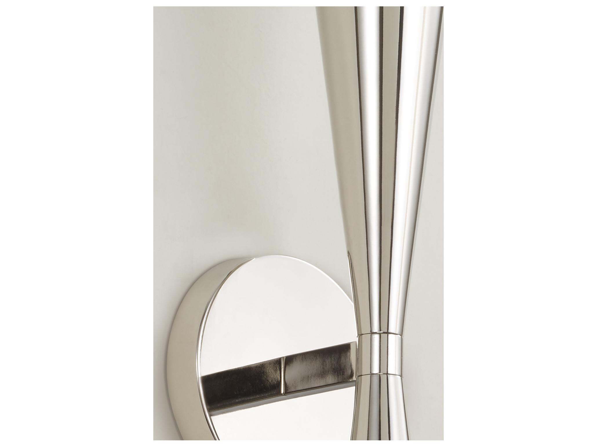 Capital Lighting Levi 2-light Polished Nickel Wall Sconce