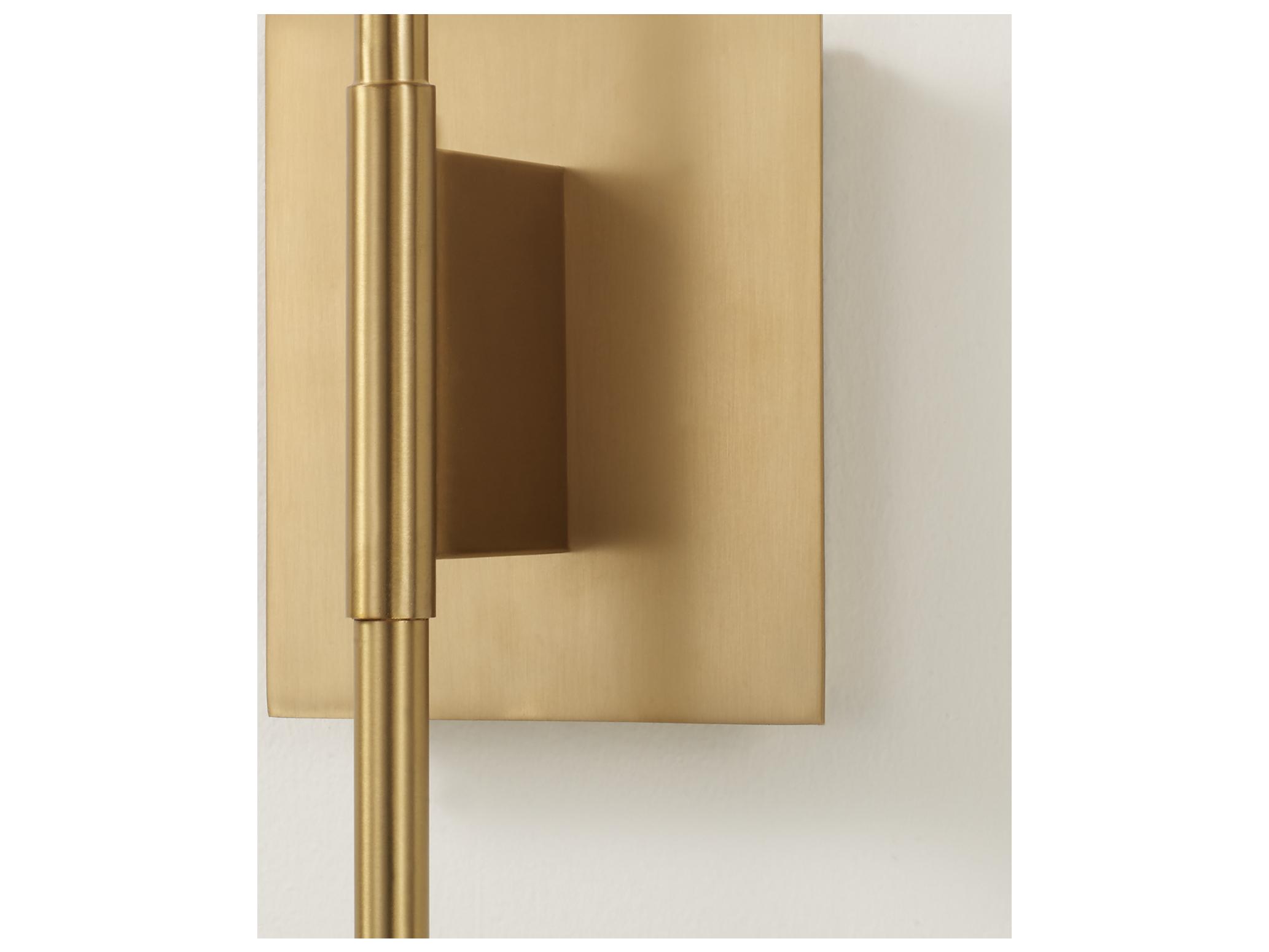 Capital Lighting Leland 1-light Aged Brass Wall Sconce