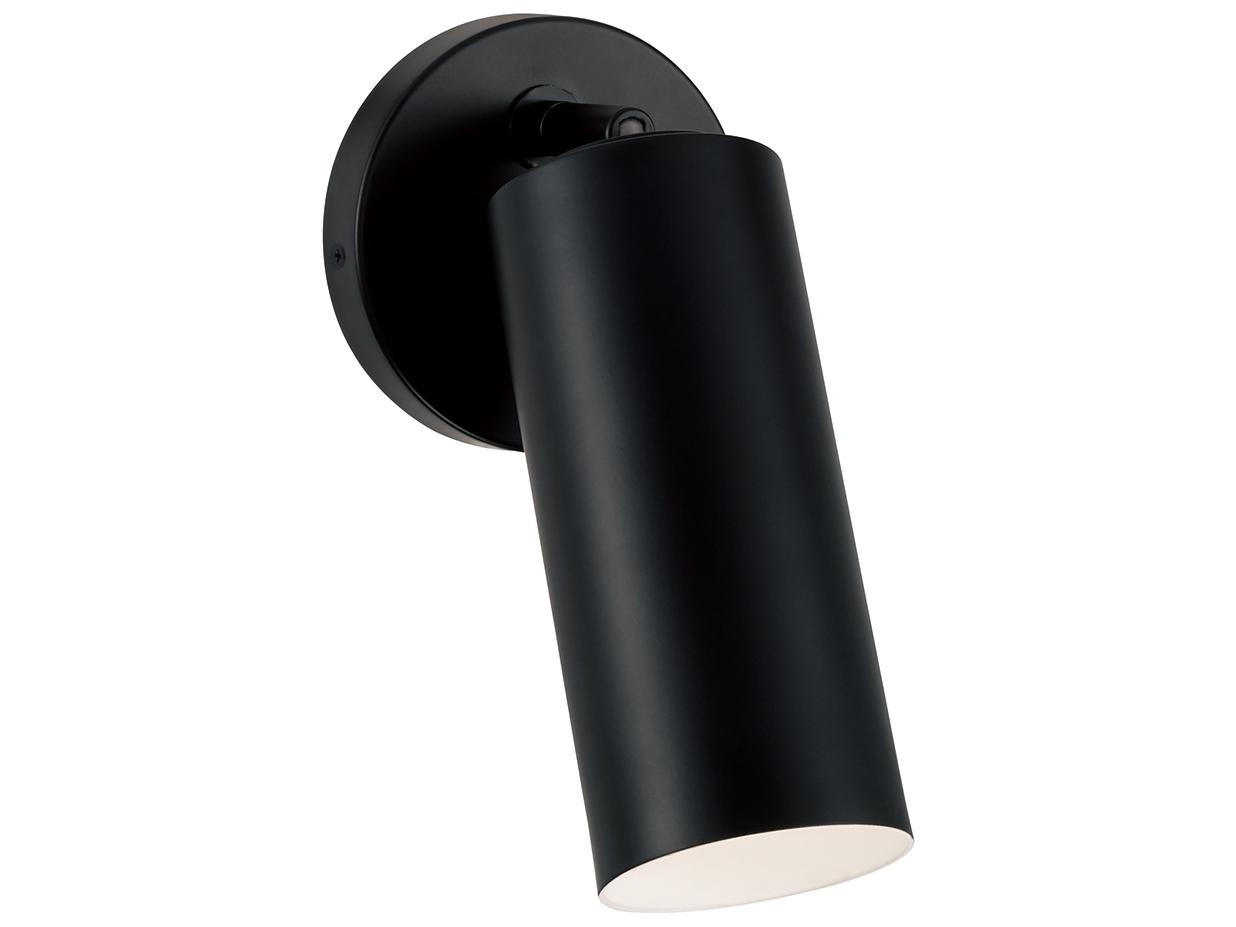 Capital Lighting Robbie 1-light Matte Black Wall Sconce