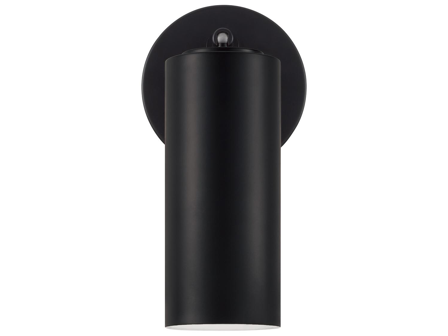 Capital Lighting Robbie 1-light Matte Black Wall Sconce