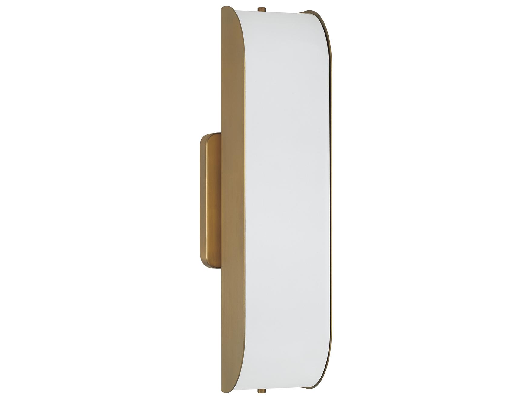 Capital Lighting Marcell 1-light Aged Brass Wall Sconce