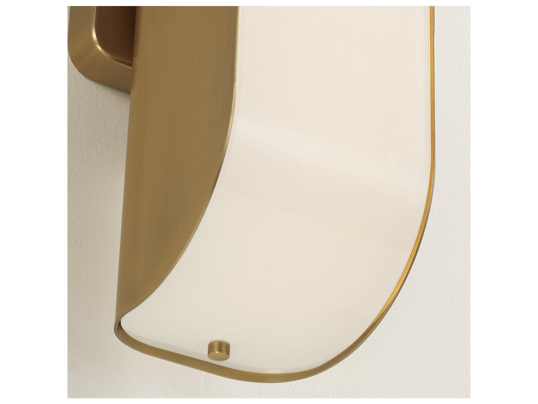 Capital Lighting Marcell 1-light Aged Brass Wall Sconce