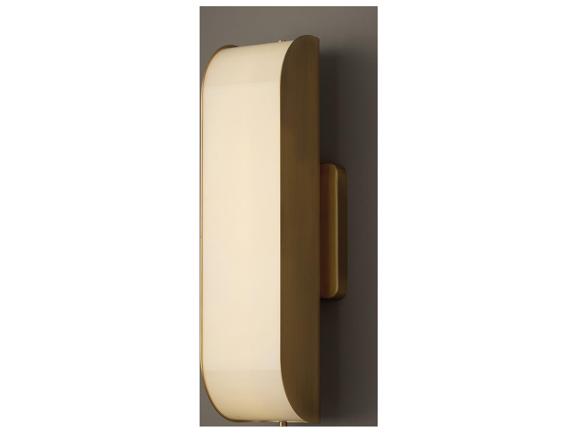 Capital Lighting Marcell 1-light Aged Brass Wall Sconce