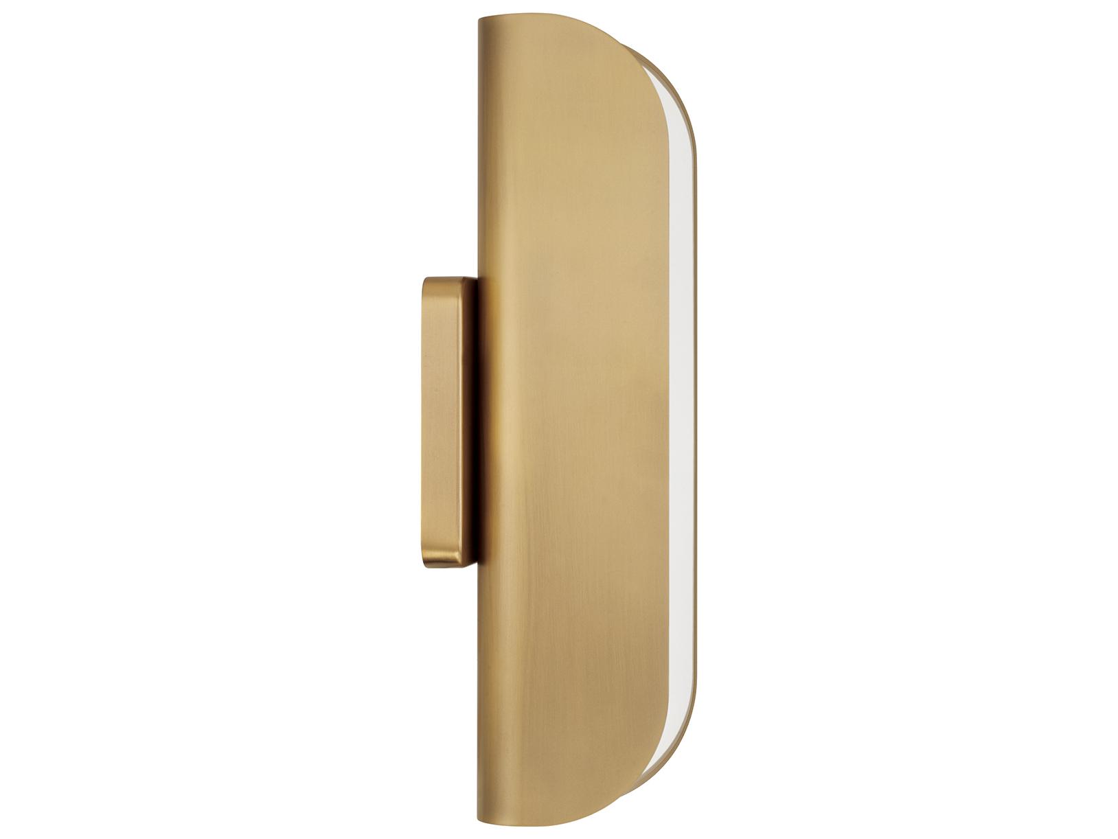 Capital Lighting Marcell 1-light Aged Brass Wall Sconce