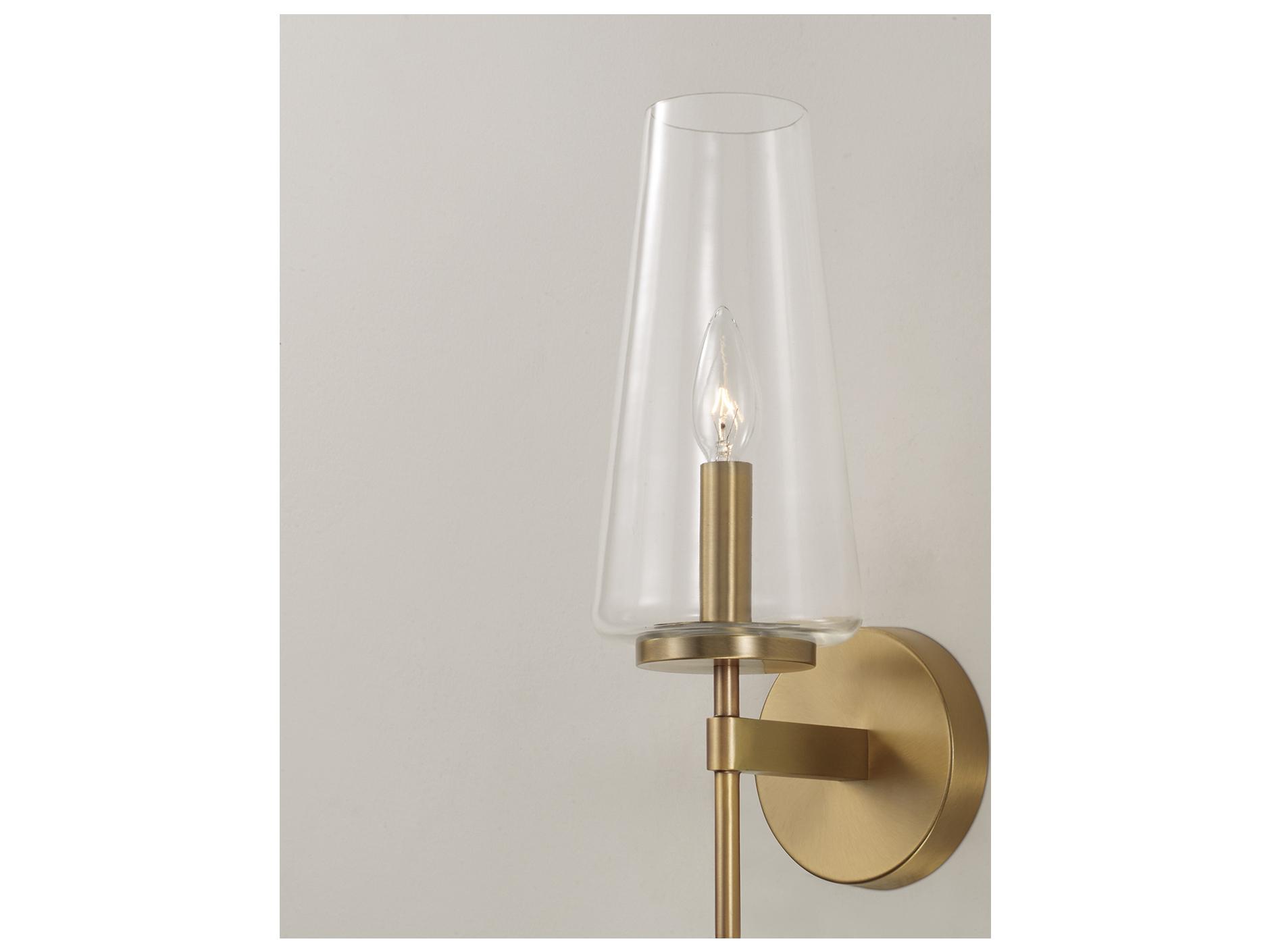 Capital Lighting Aaron 1-light Aged Brass Wall Sconce