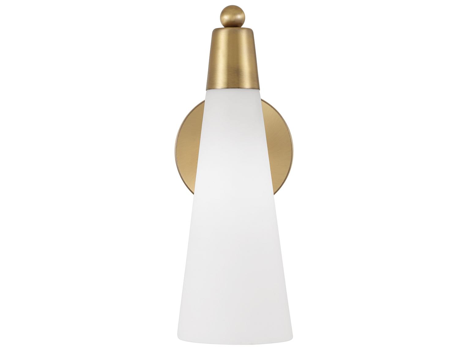 Capital Lighting Tess 1-light Aged Brass Wall Sconce