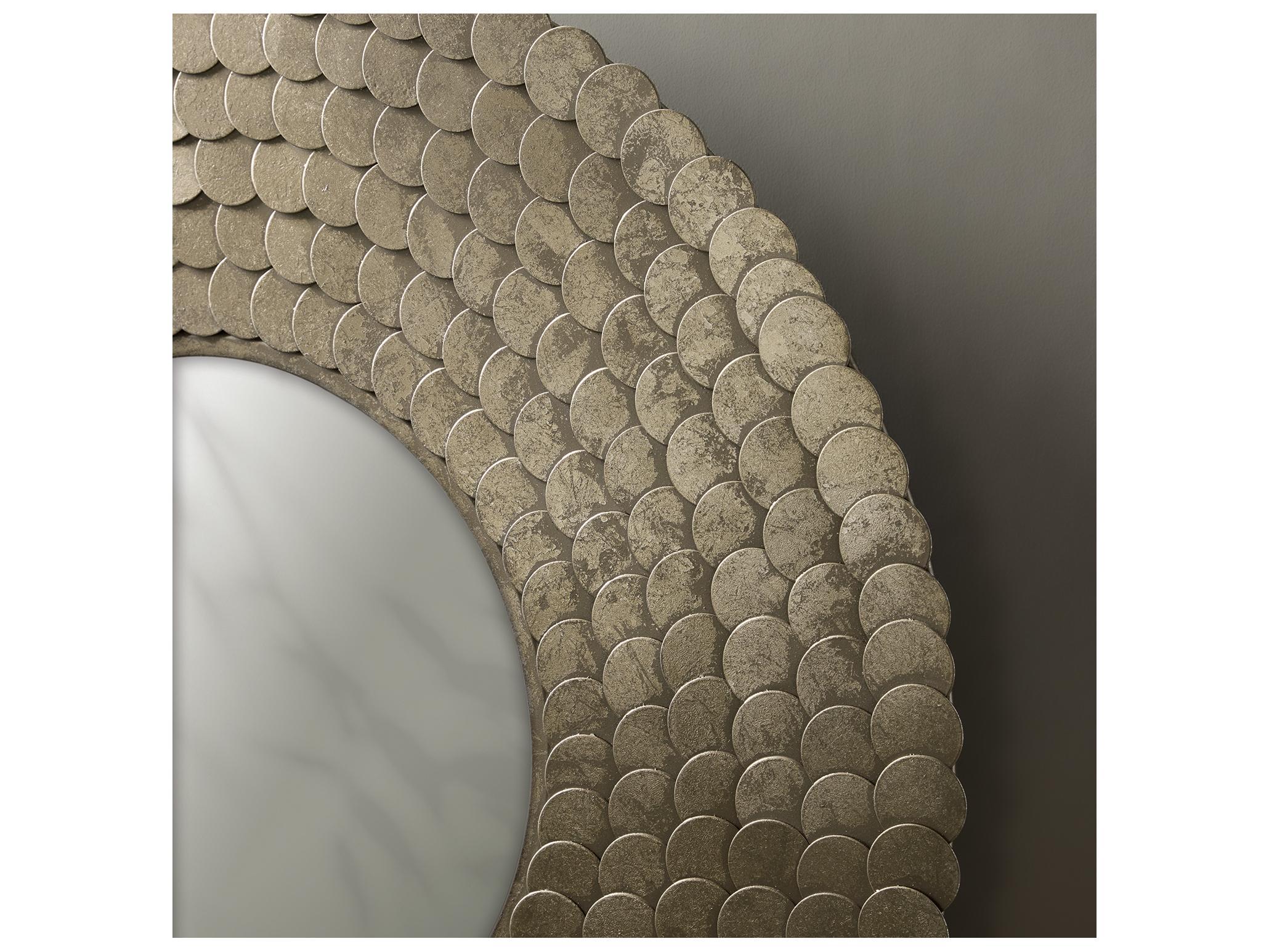 Capital Lighting Delphine Grecian Luster Wall Mirror Round
