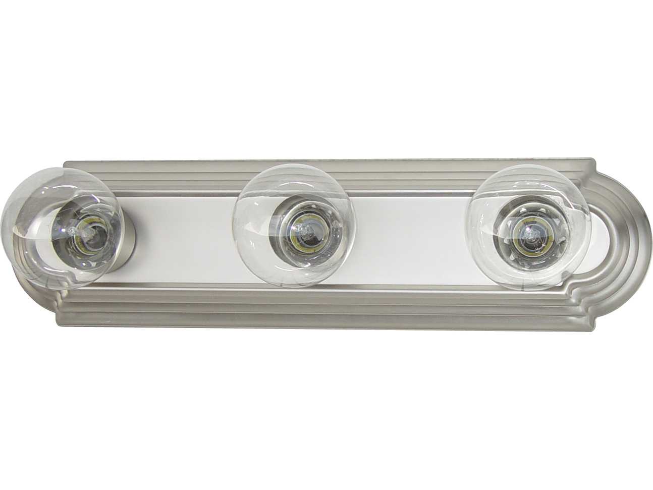 Capital Lighting Alice 3-Light Matte Nickel Vanity Light