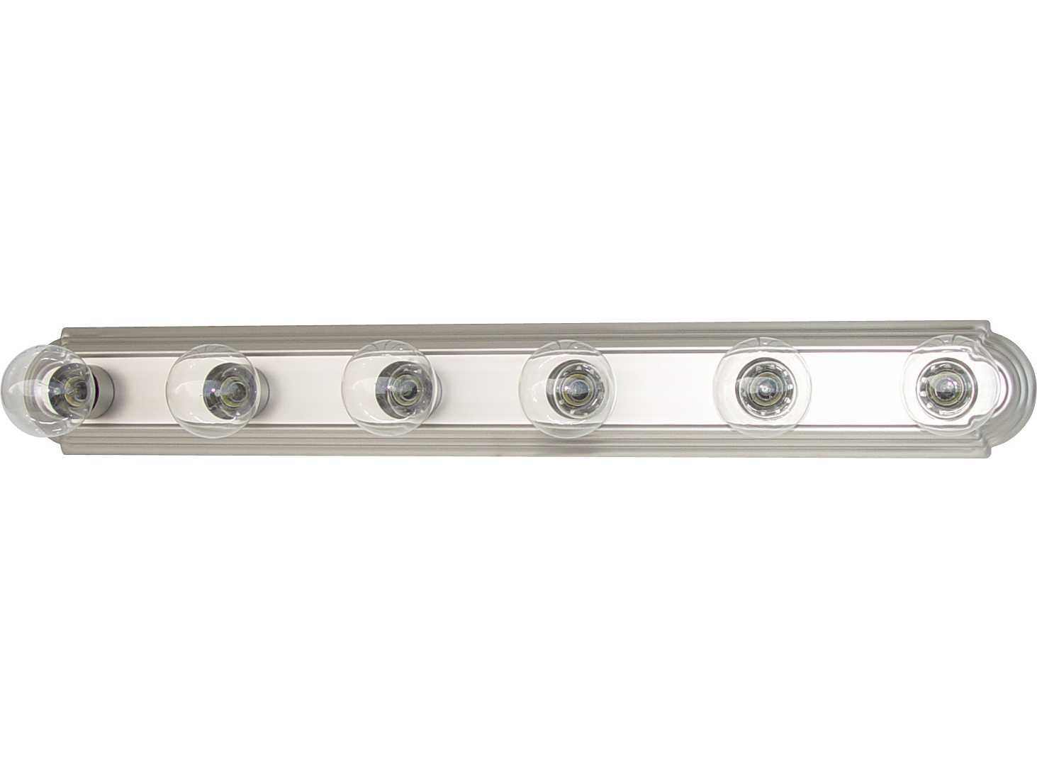 Capital Lighting Alice 6-Light Matte Nickel Vanity Light