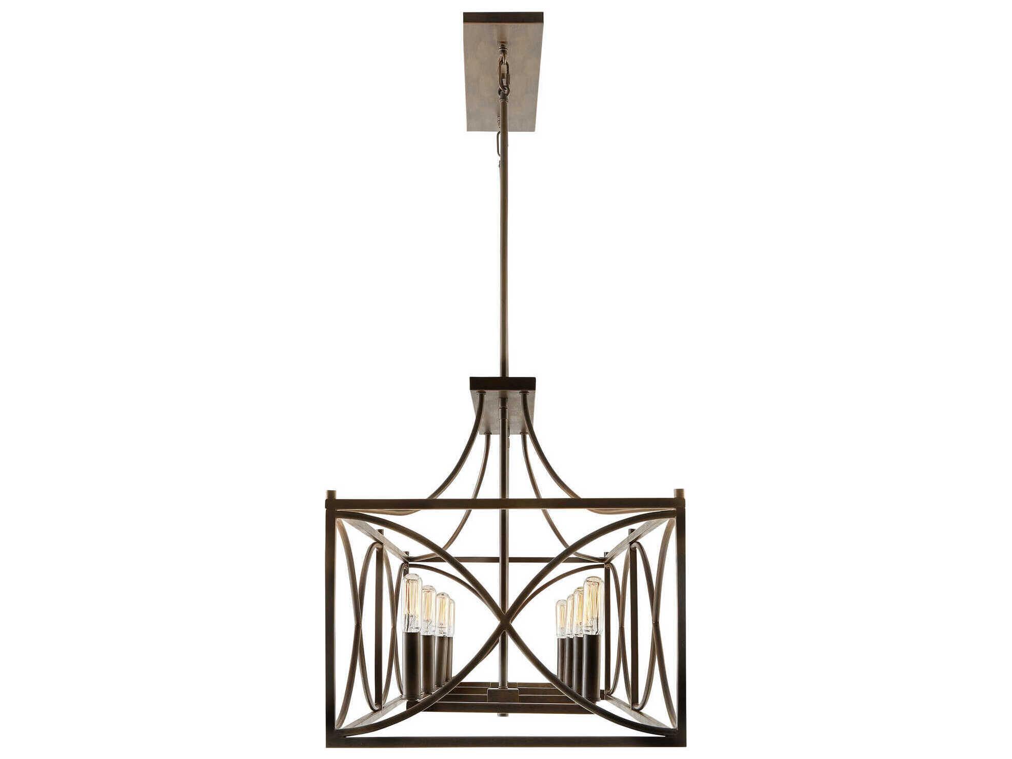 Capital Lighting Tybee 8-Light Nordic Grey Island Pendant