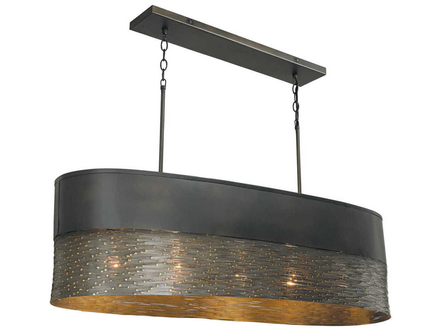Capital Lighting Sana 5-Light Grey Iron Island Pendant