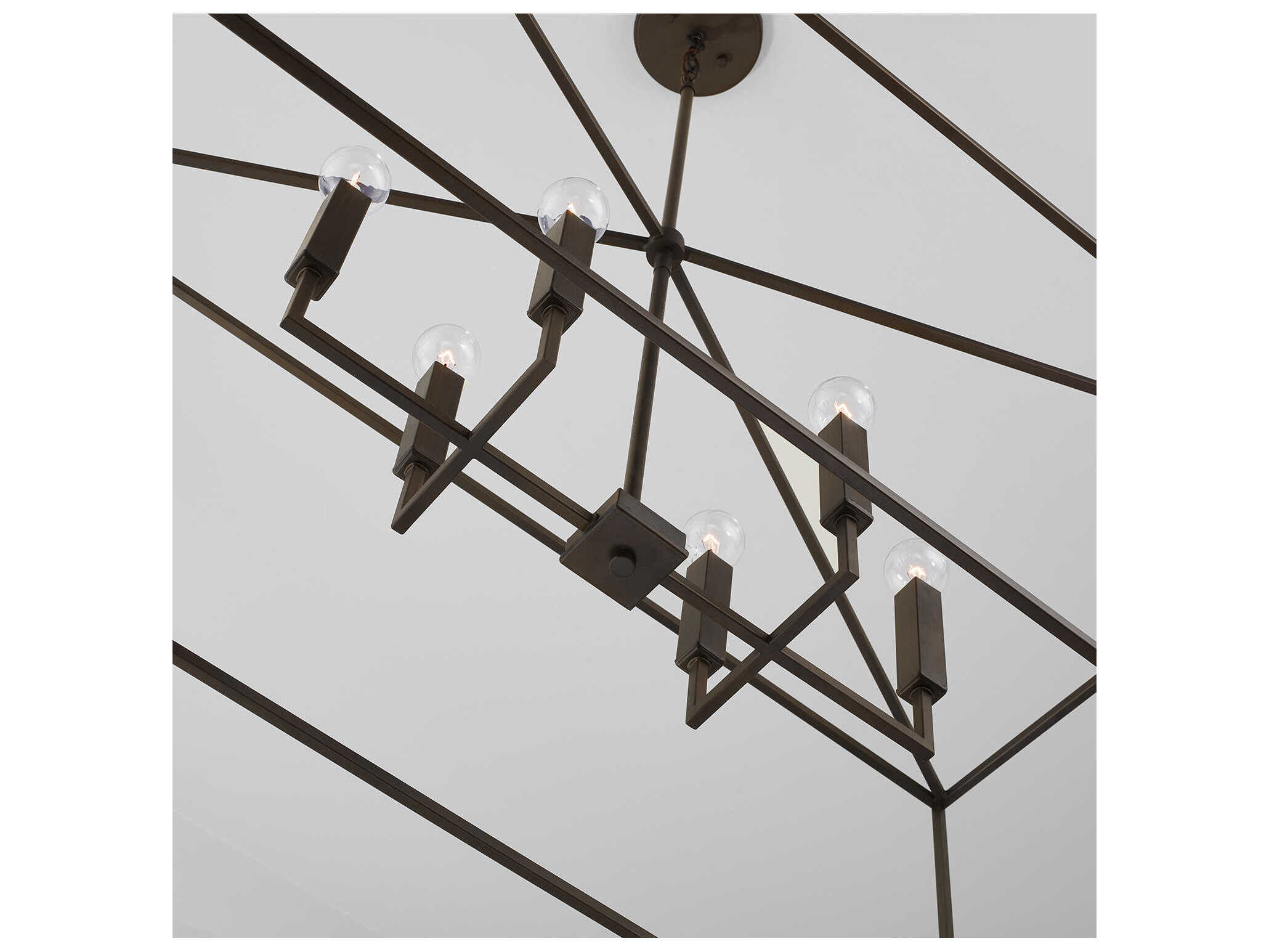 Capital Lighting Thea 6-Light Oil Rubbed Bronze Island Pendant