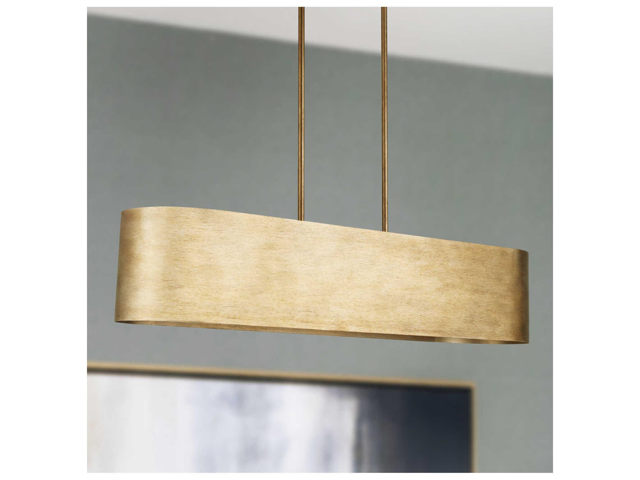 Capital Lighting Jude 5-Light Mystic Luster Gold Island Pendant