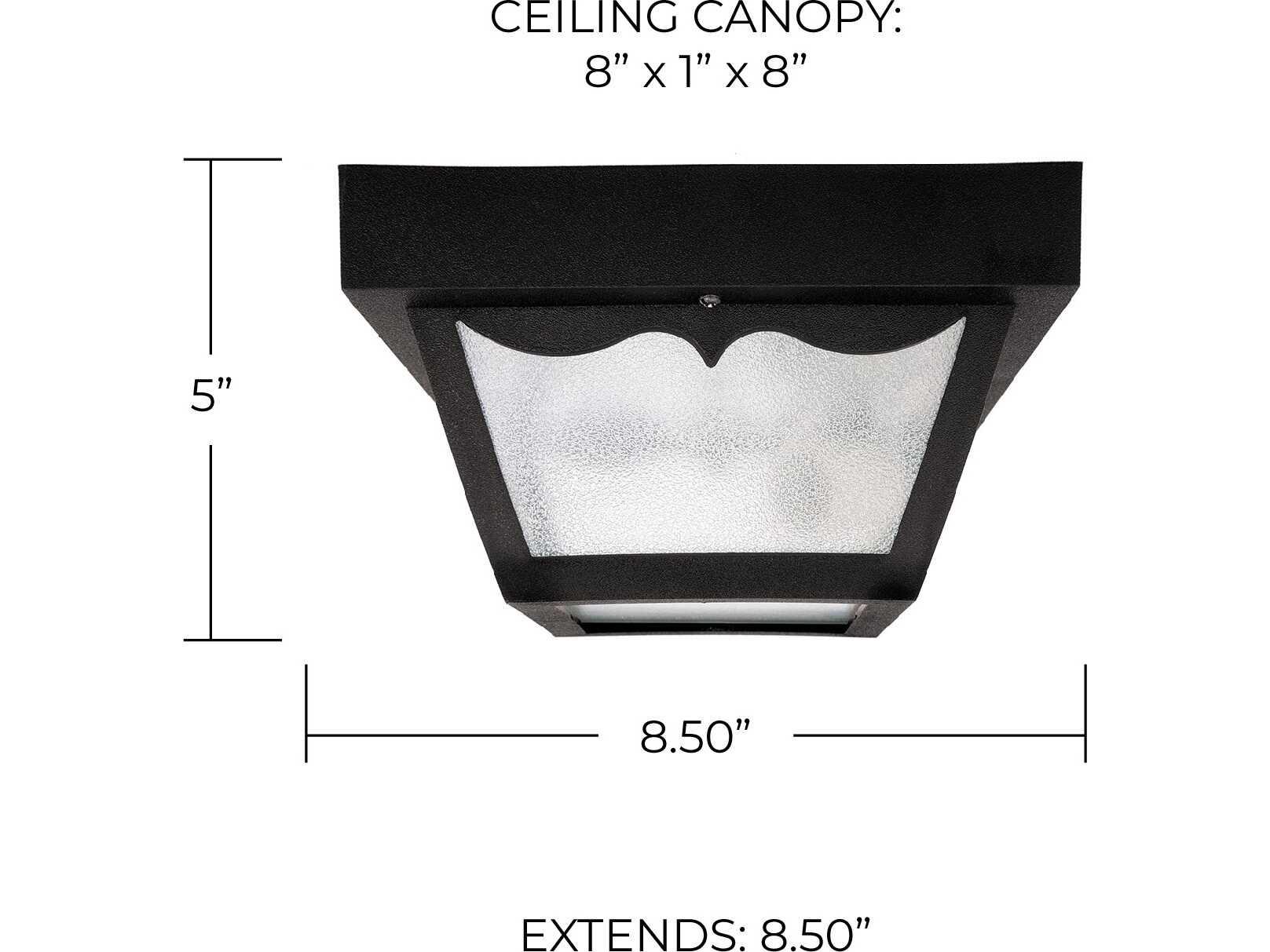 Capital Lighting Outdoor 1 - Light Ceiling Light