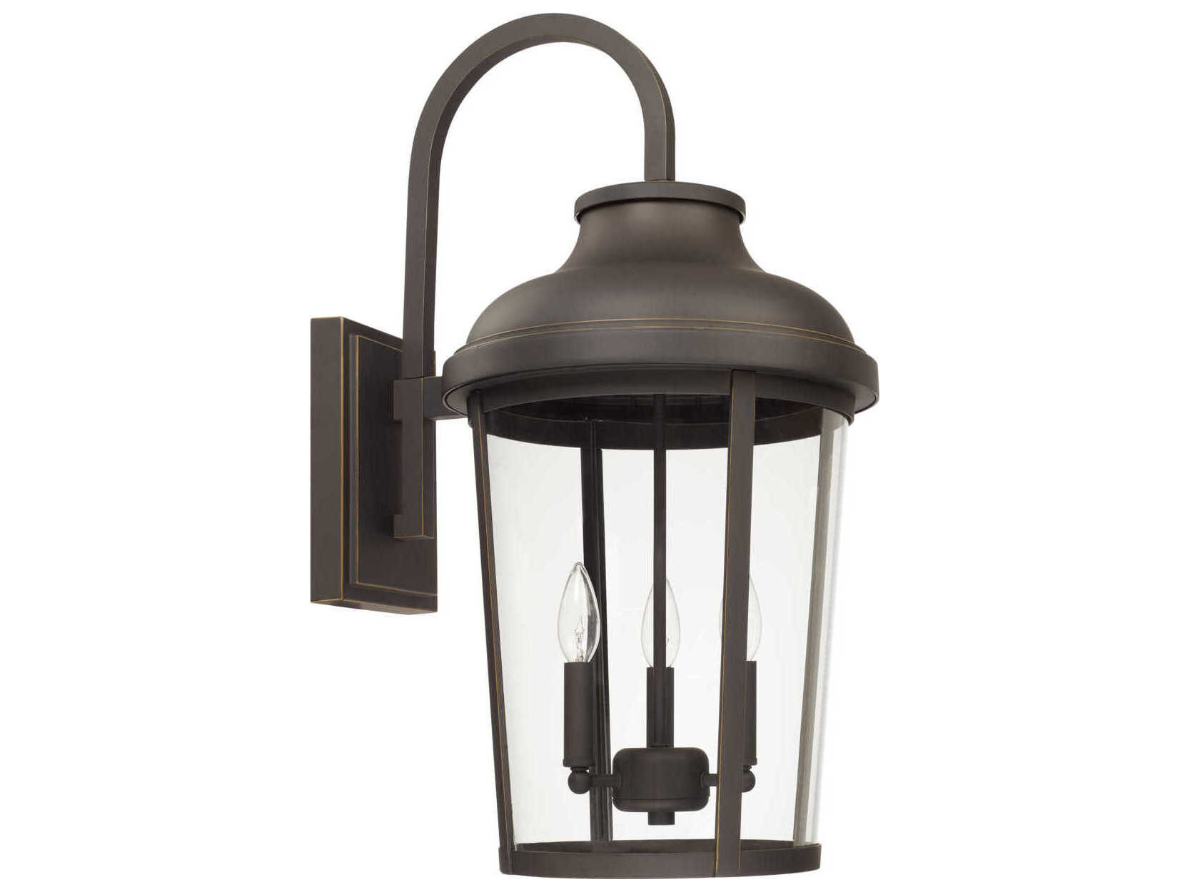 Capital Lighting Dunbar 3 - Light Outdoor Wall Light