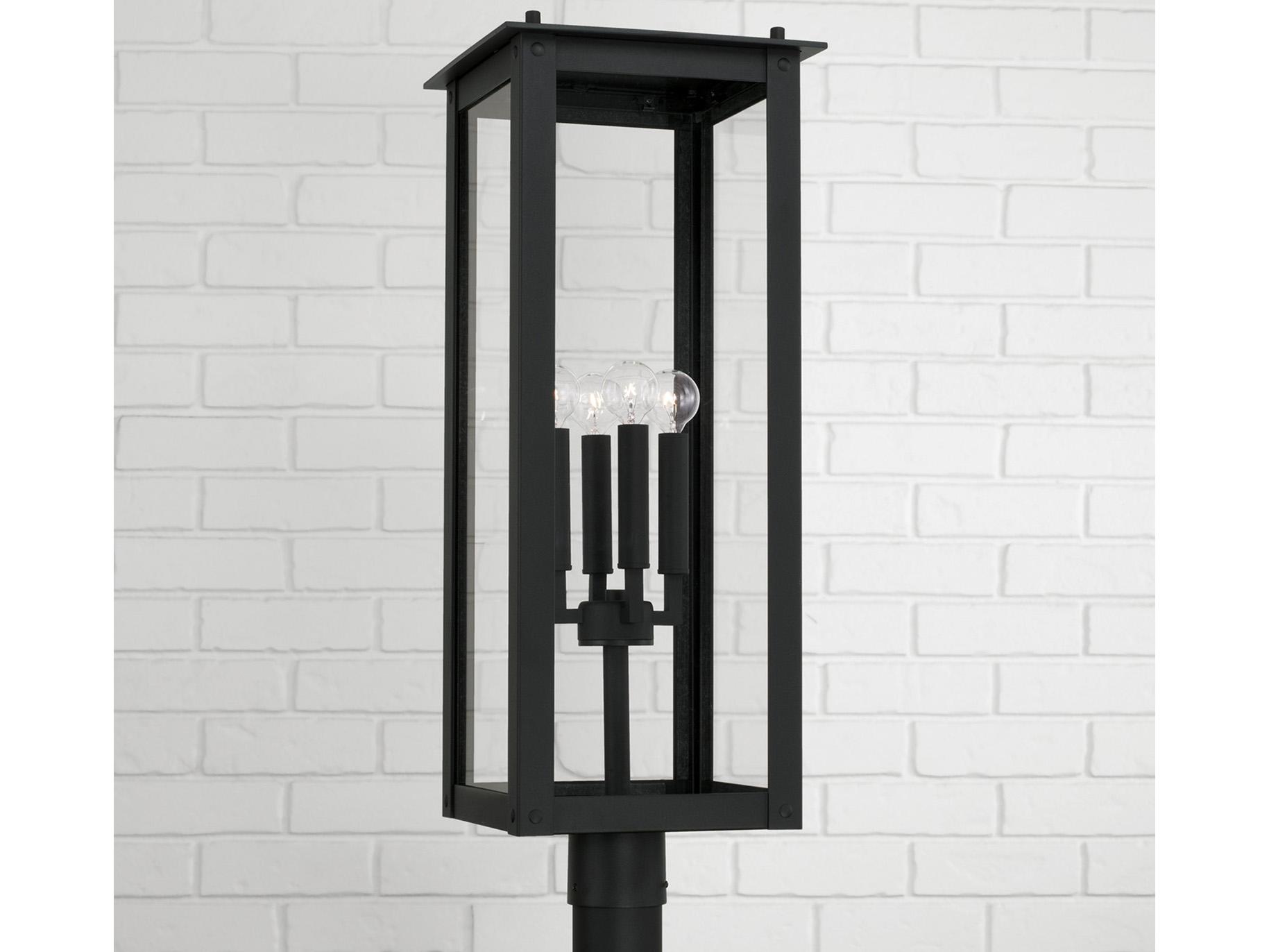 Capital Lighting Hunt 4 - Light Outdoor Post Light