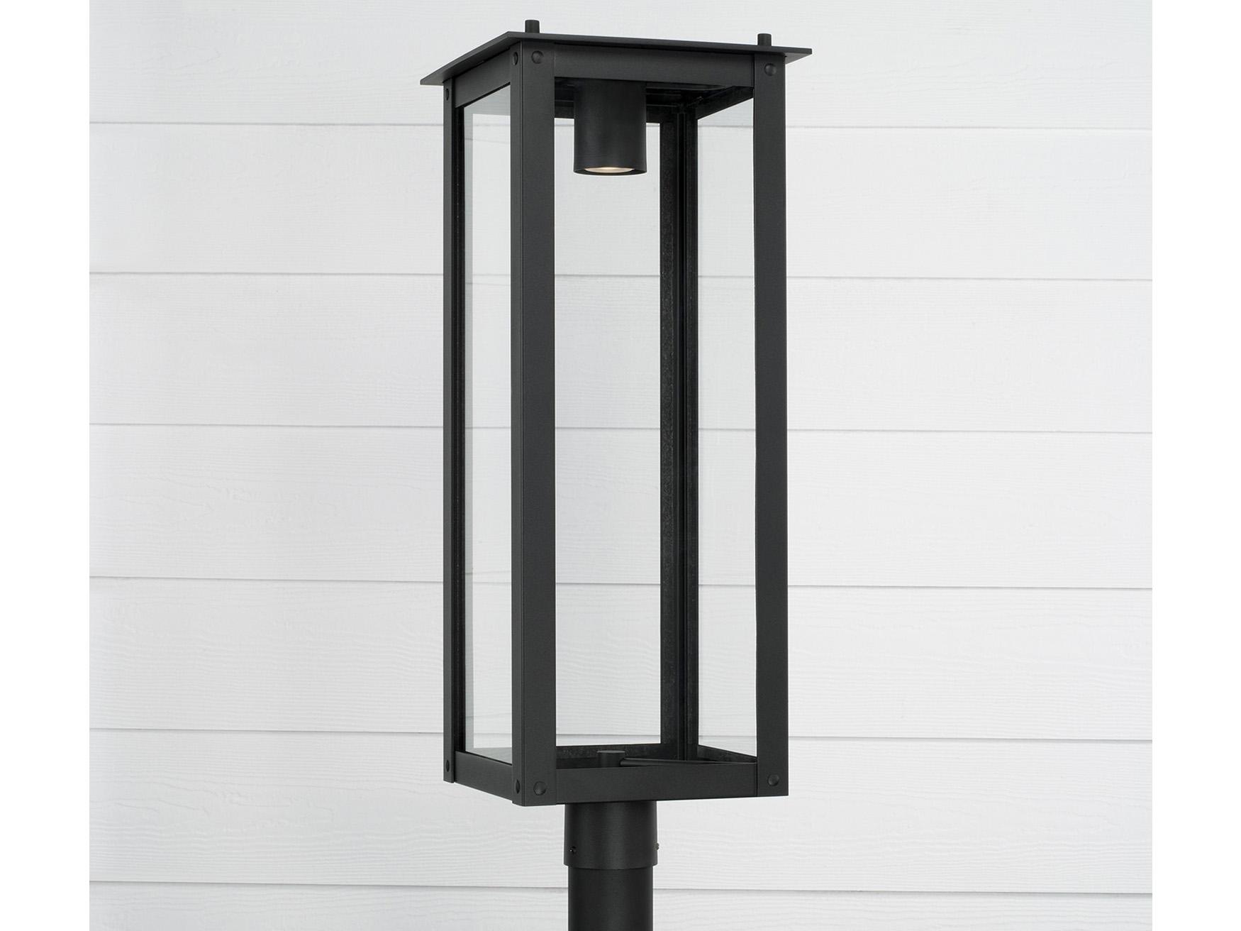 Capital Lighting Hunt 1 - Light Outdoor Post Light